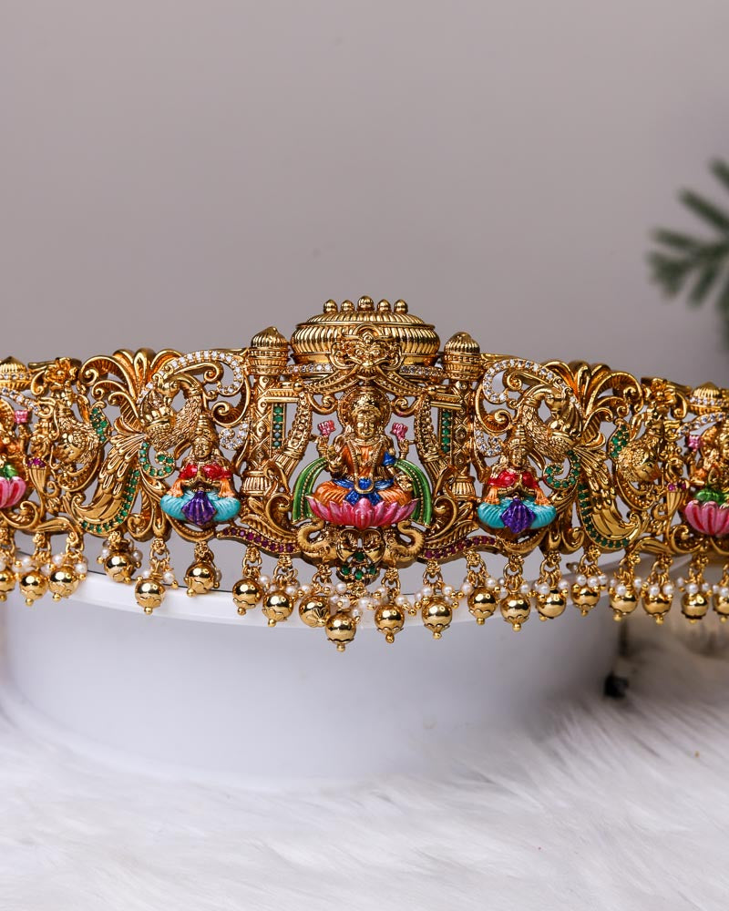 Padma Simhasanam Vaddanam – Exclusive Edition by Suwarnikaa Jewels