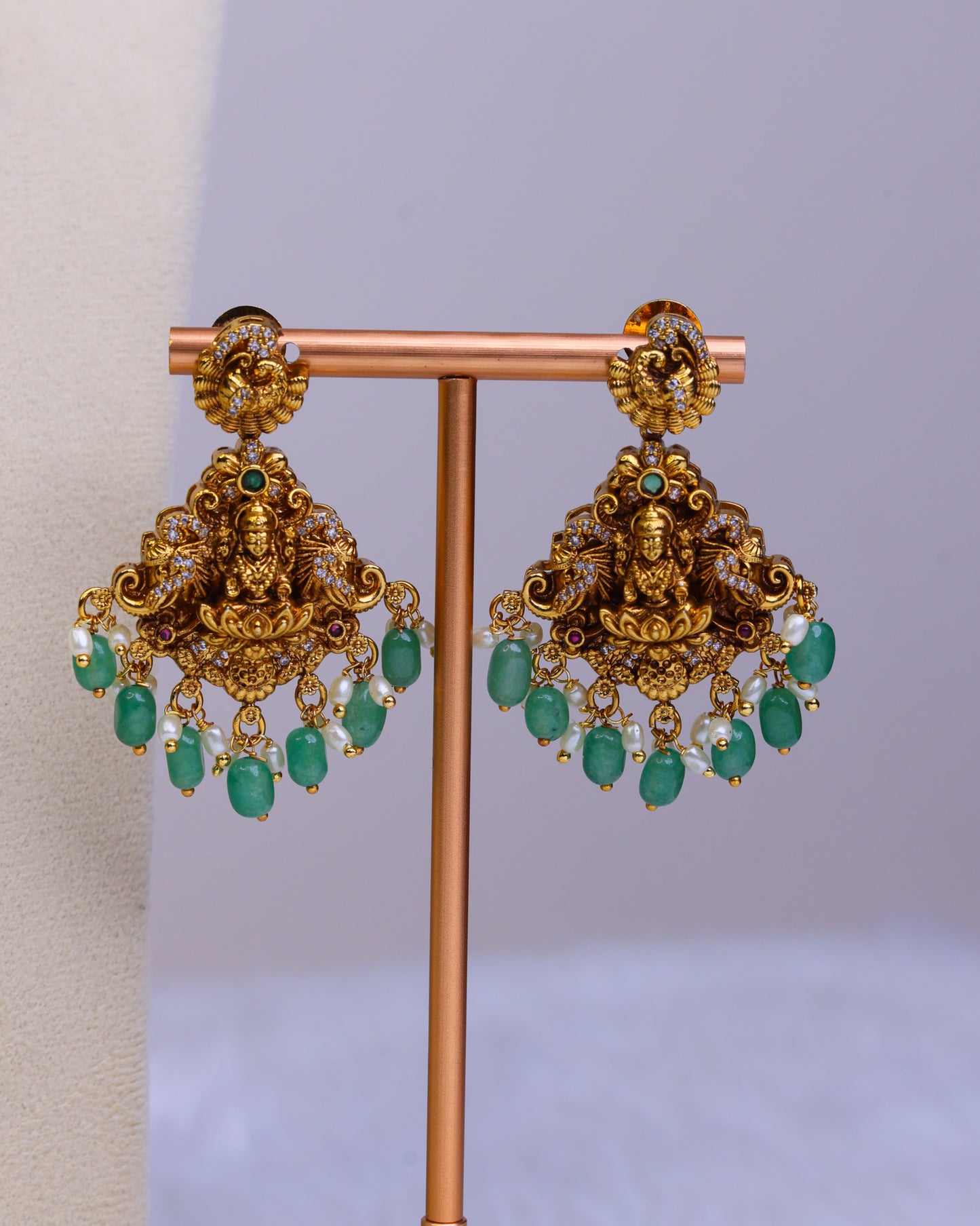 Lakshmi Padma Alankara Set - (Premium Masterpiece Edition) – By Suwarnikaa Jewels