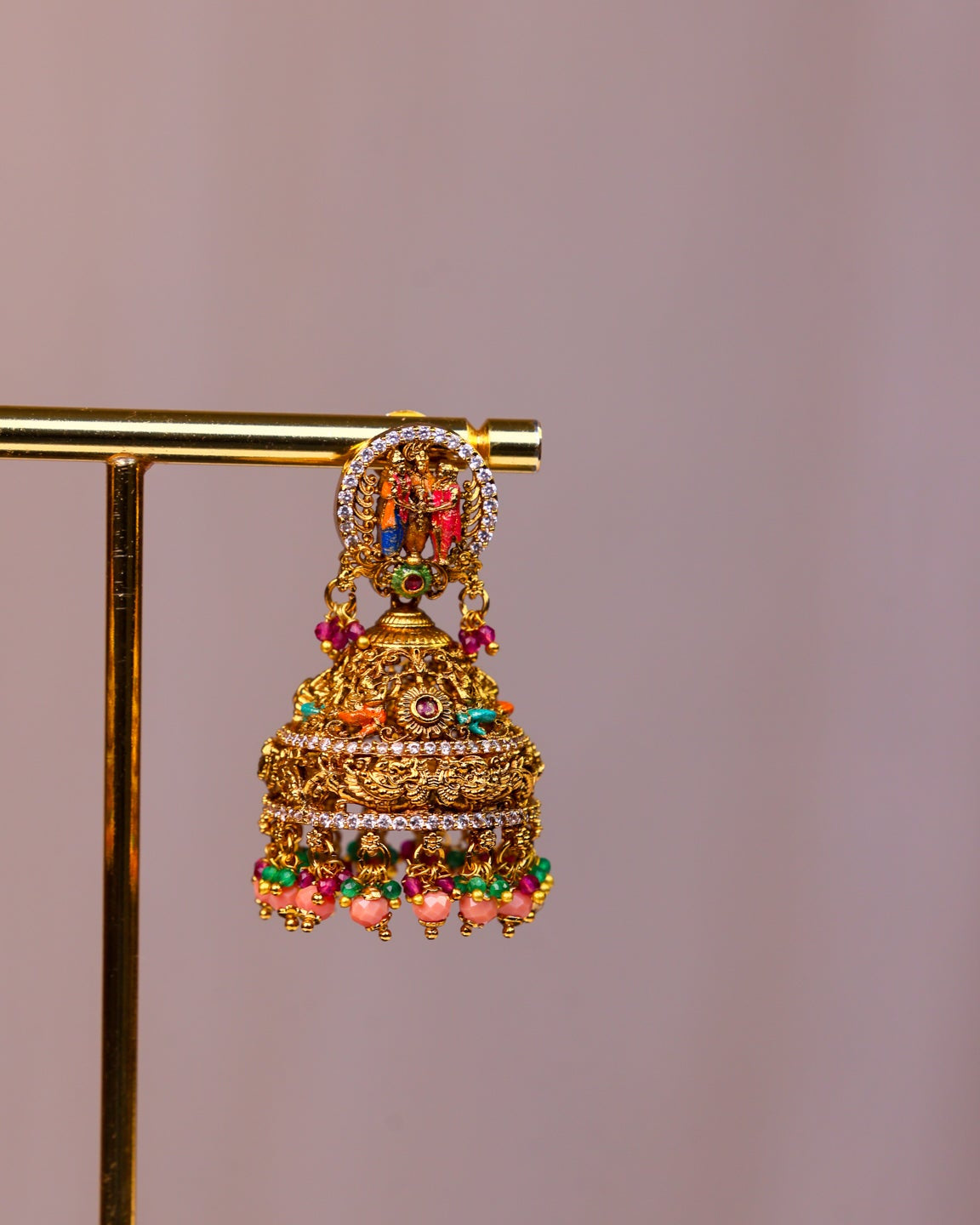 Sreedevi Kalyanam Meenakari choker Set- (Premium Masterpiece Edition) – By Suwarnikaa Jewels
