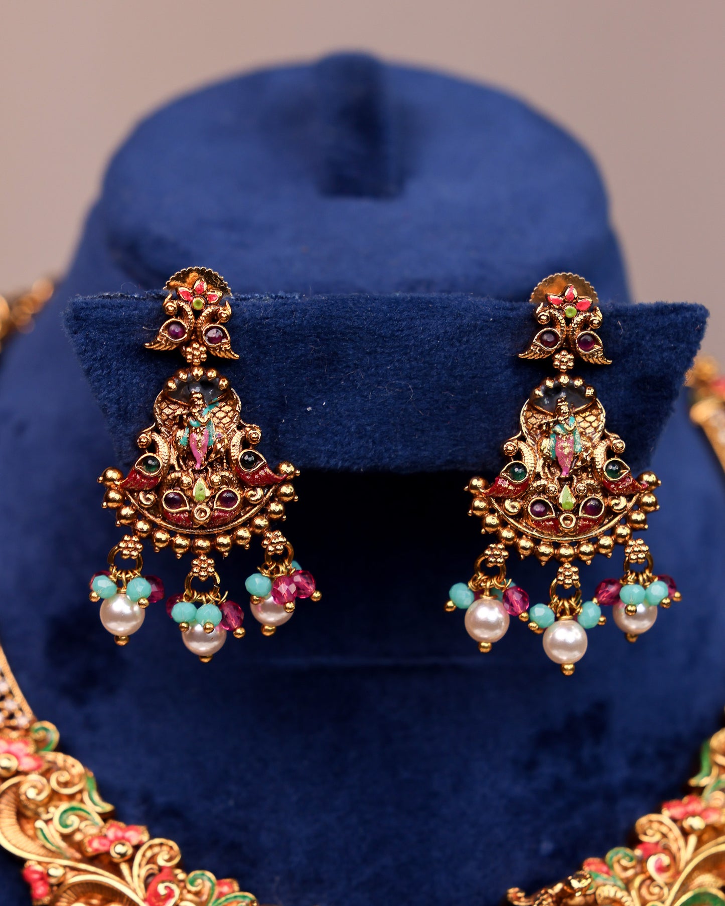 Sri Adisesha Venugopala Ratna Haaram - (Premium Masterpiece Edition) – By Suwarnikaa Jewels