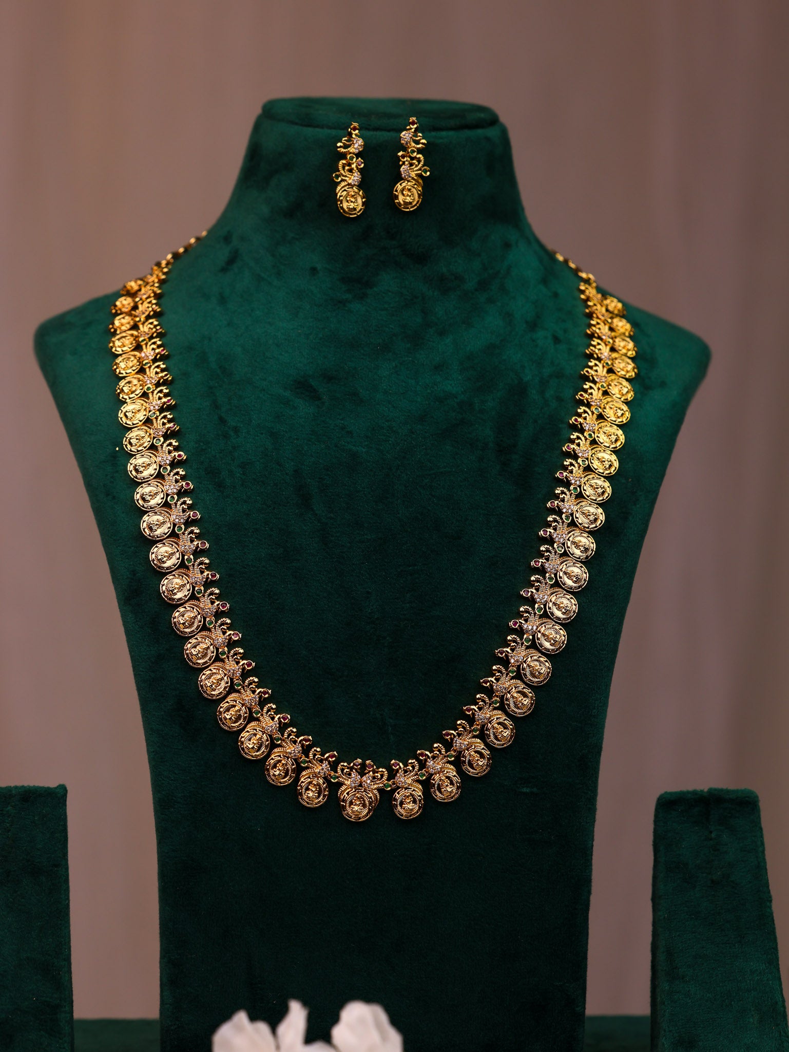 Srivalli Classic Kasu Mala – Premium Gold Finish Kasu Maala By Suwarni ...