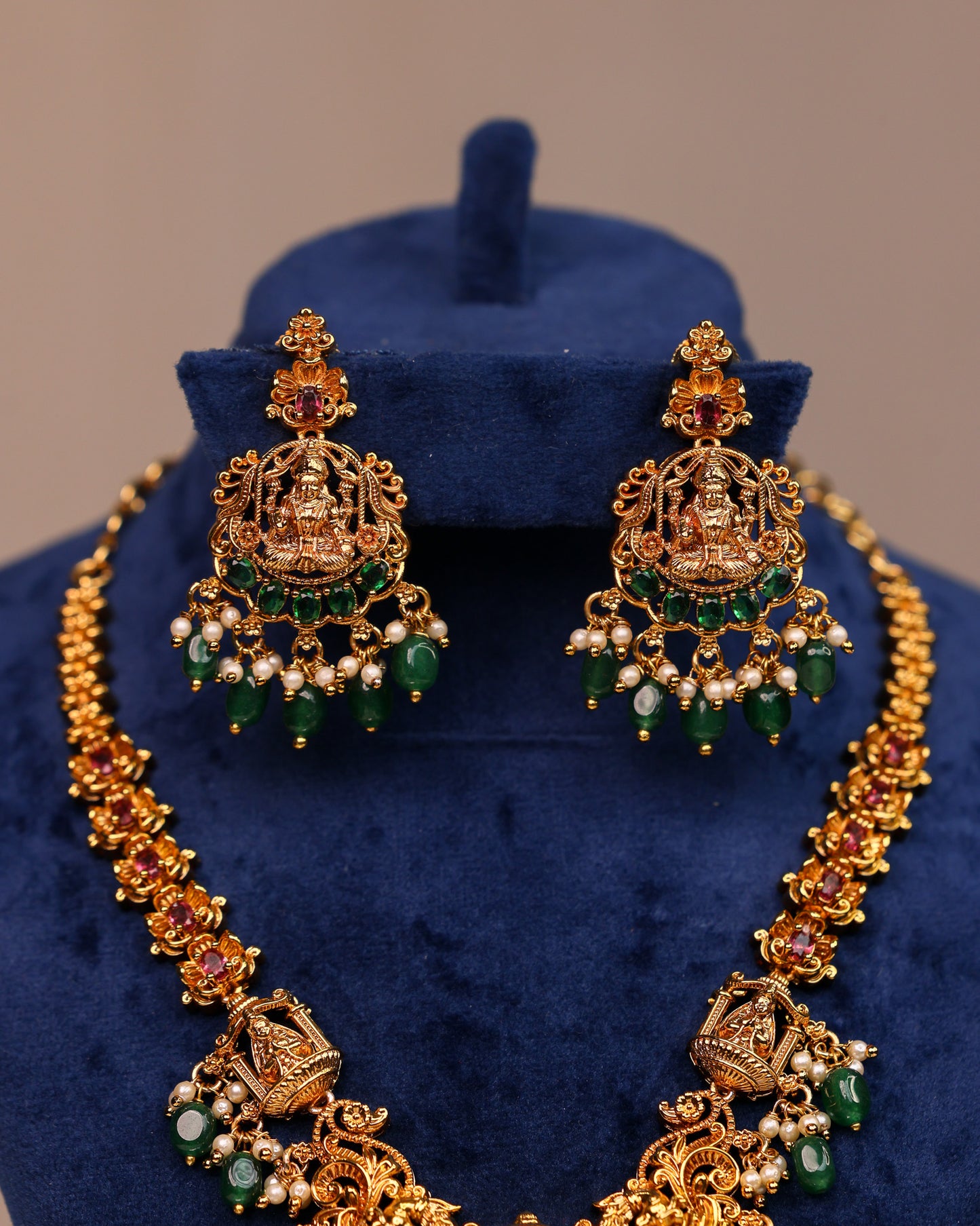 Sri Kamalāmbika Alankara Haaram- (Premium Masterpiece Edition) – By Suwarnikaa Jewels