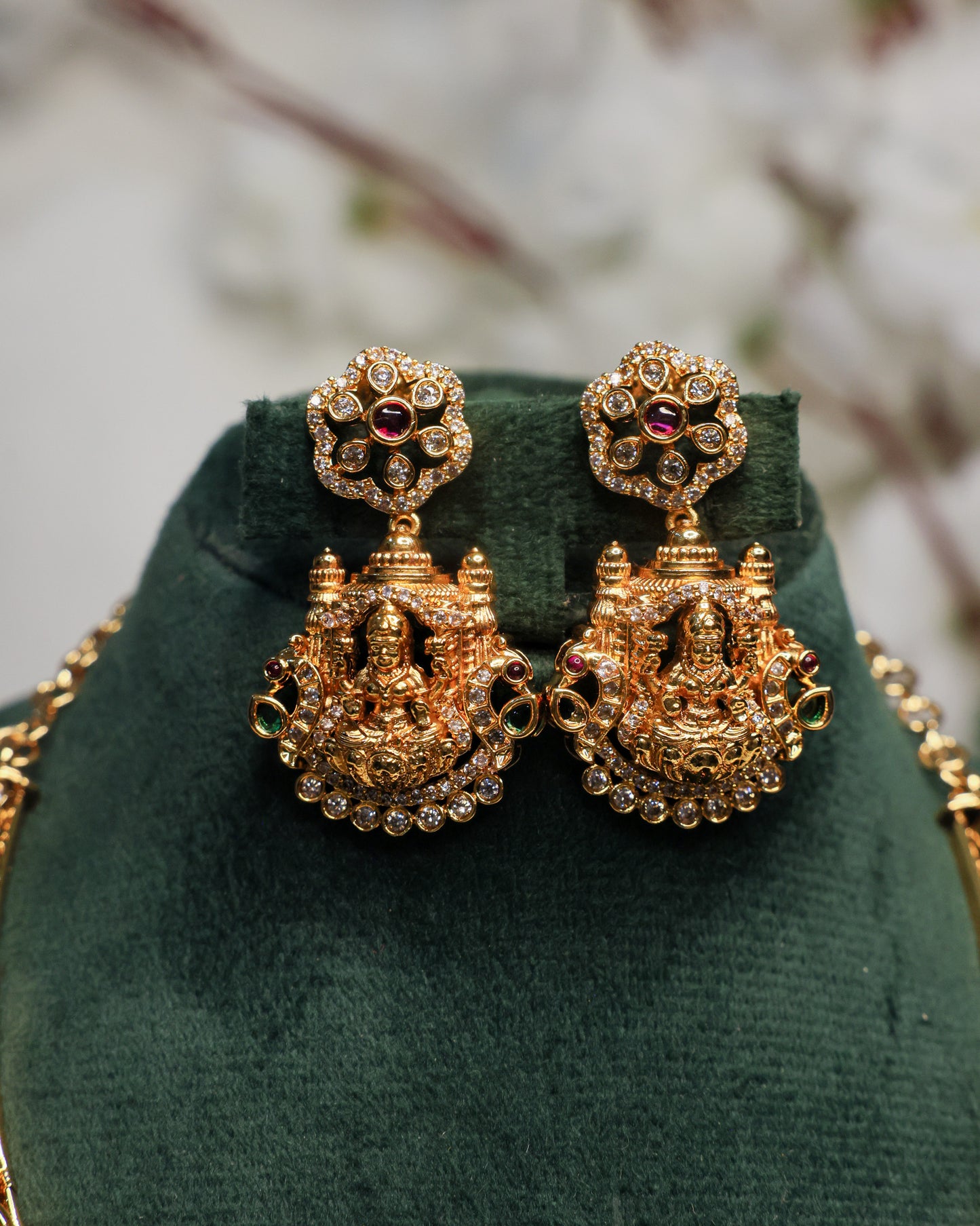 Ananta Lakshmi Kanti Premium Temple Jewellery By Suwarnikaa Jewels