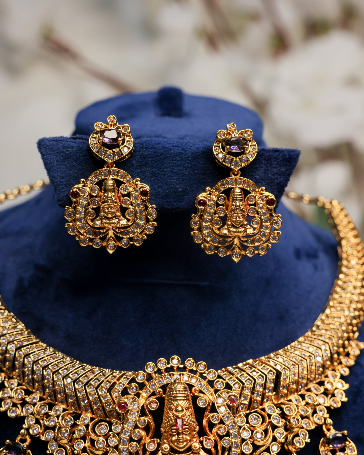 Vaikunta Kanti Premium Temple Jewellery By Suwarnikaa Jewels