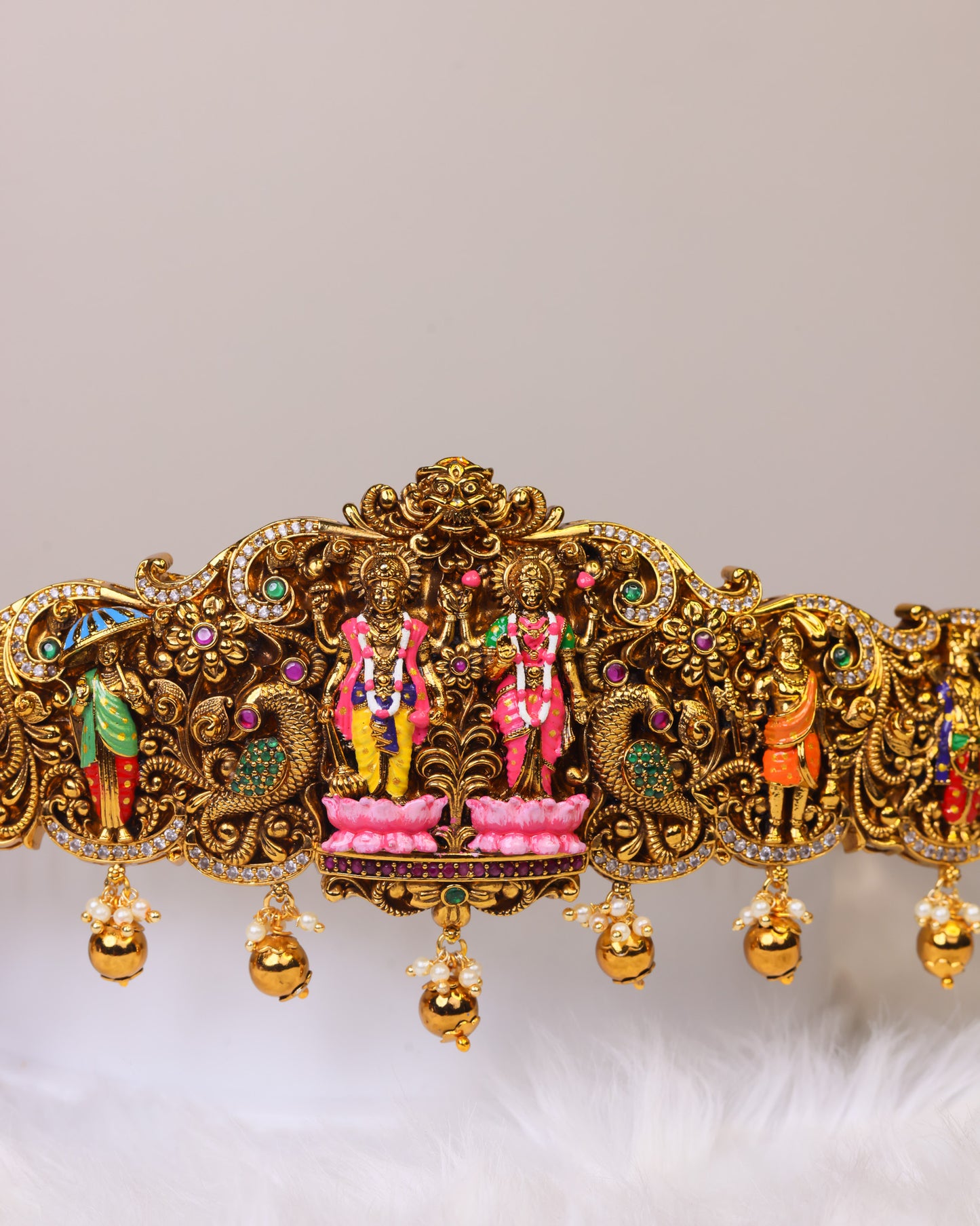 Vaikuntha Vaibhava Dashavatara Vaddanam - (Premium Masterpiece Edition) – By Suwarnikaa Jewels