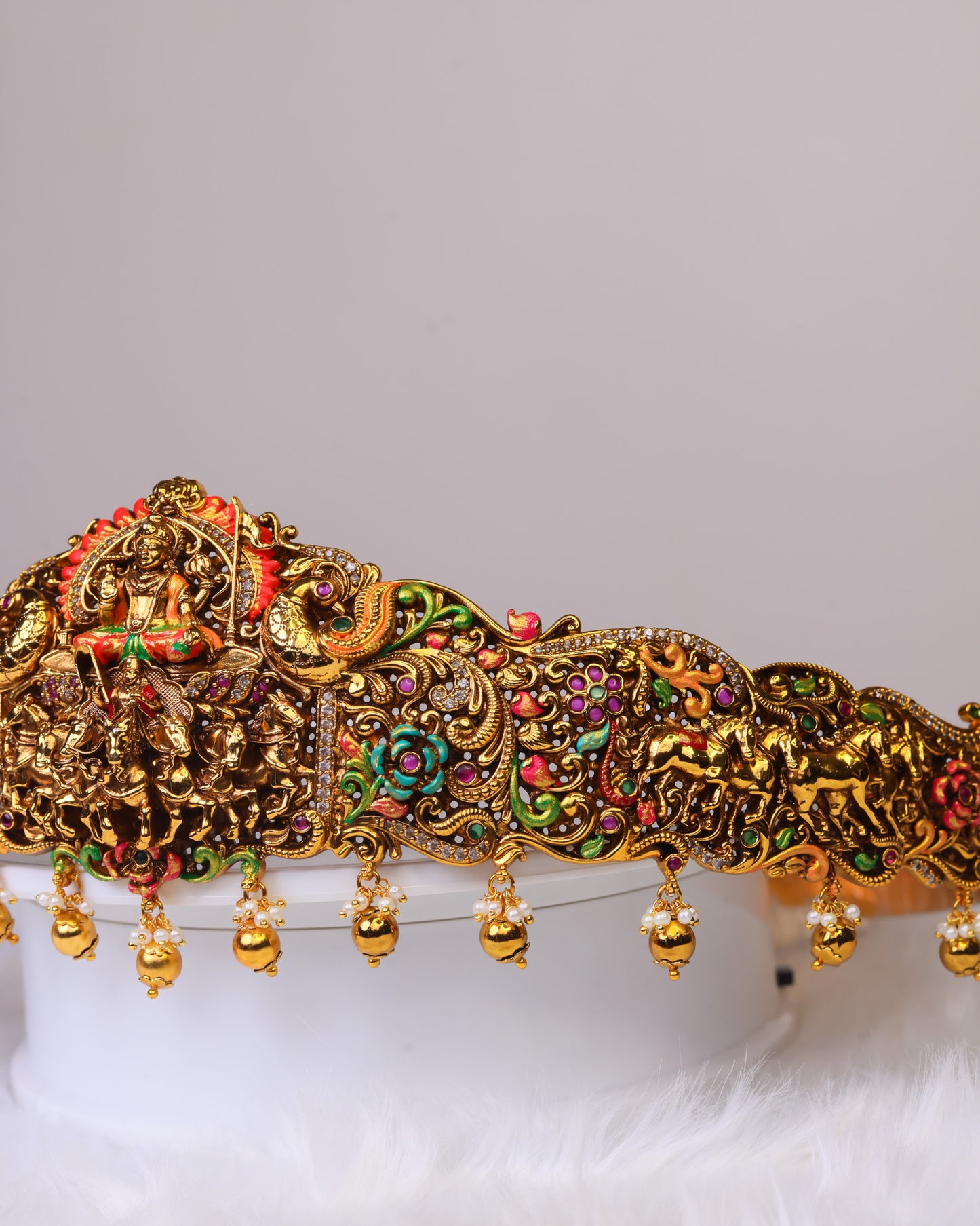 Aditya Vaibhava Surya Vaddanam- (Premium Masterpiece Edition) – By Suwarnikaa Jewels