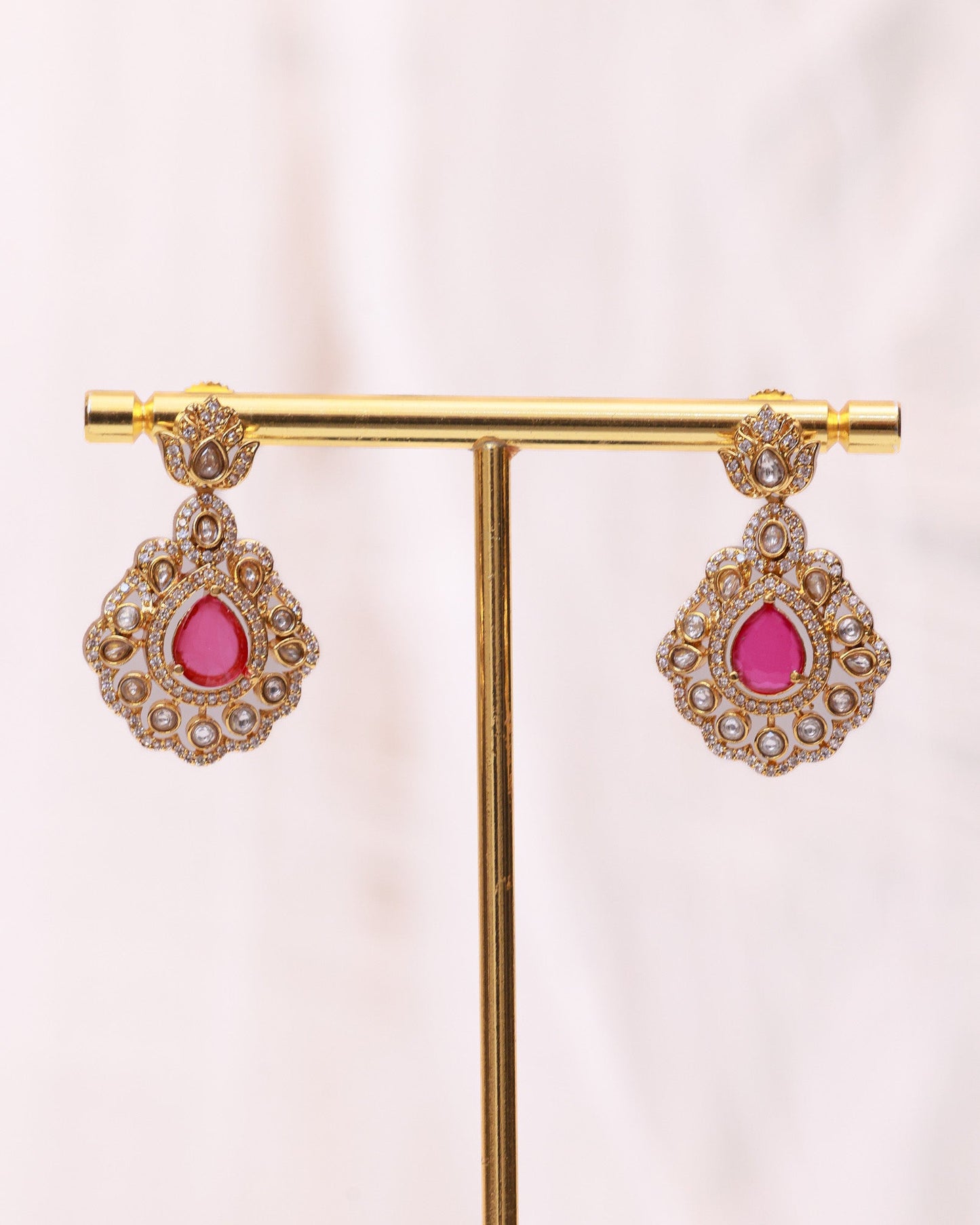 Aarohi Ratna Necklace Set – Premium Kundan Bridal Jewellery By Suwarnikaa Jewels