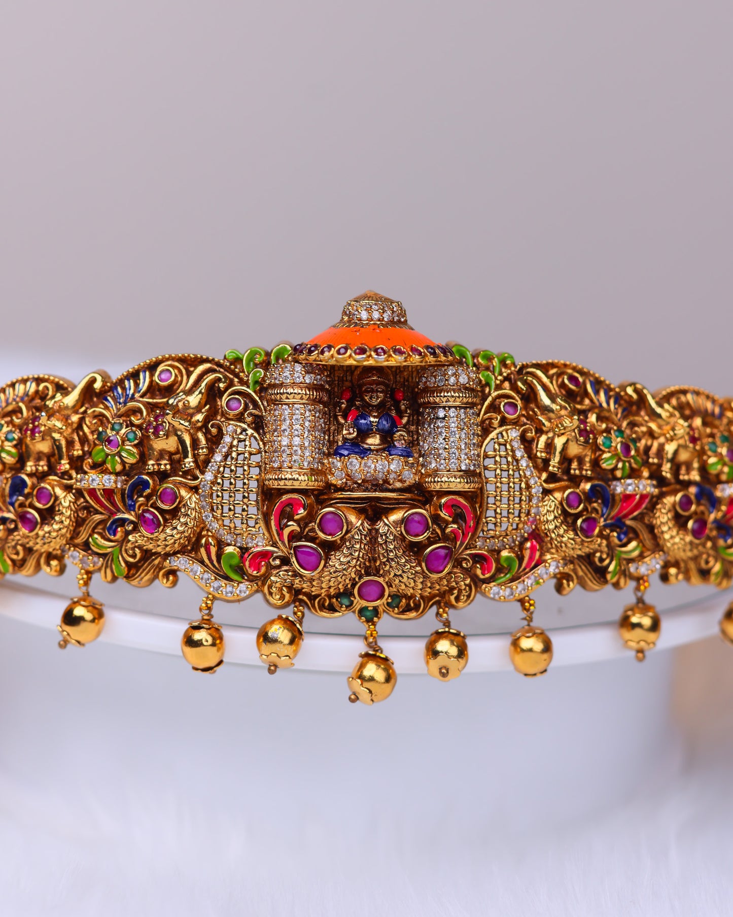 Sri Mahalakshmi Mandapa Vaibhava Vaddanam - (Premium Masterpiece Edition) – By Suwarnikaa Jewels