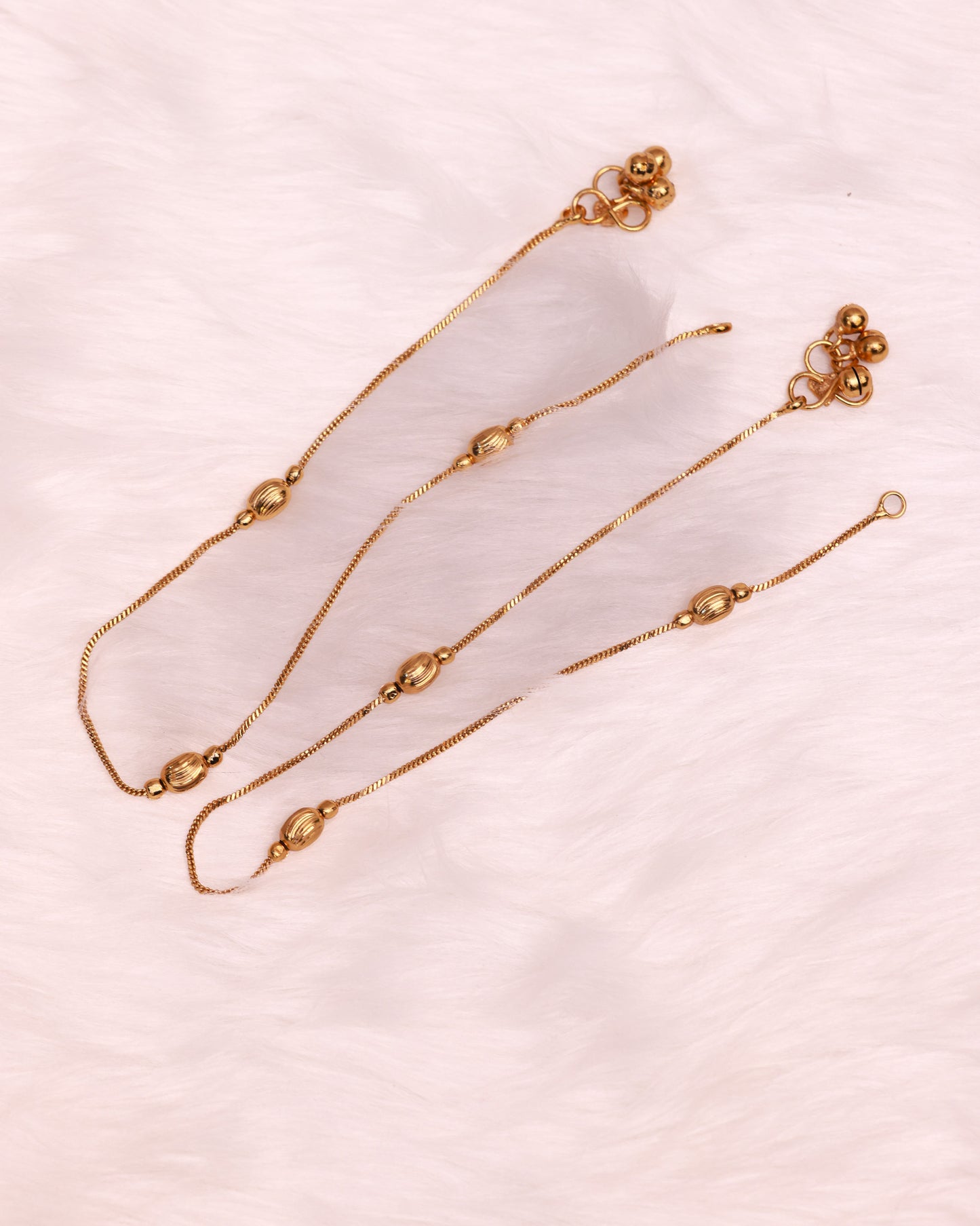 Vritika Anklets V2 by Suwarnikaa Jewels