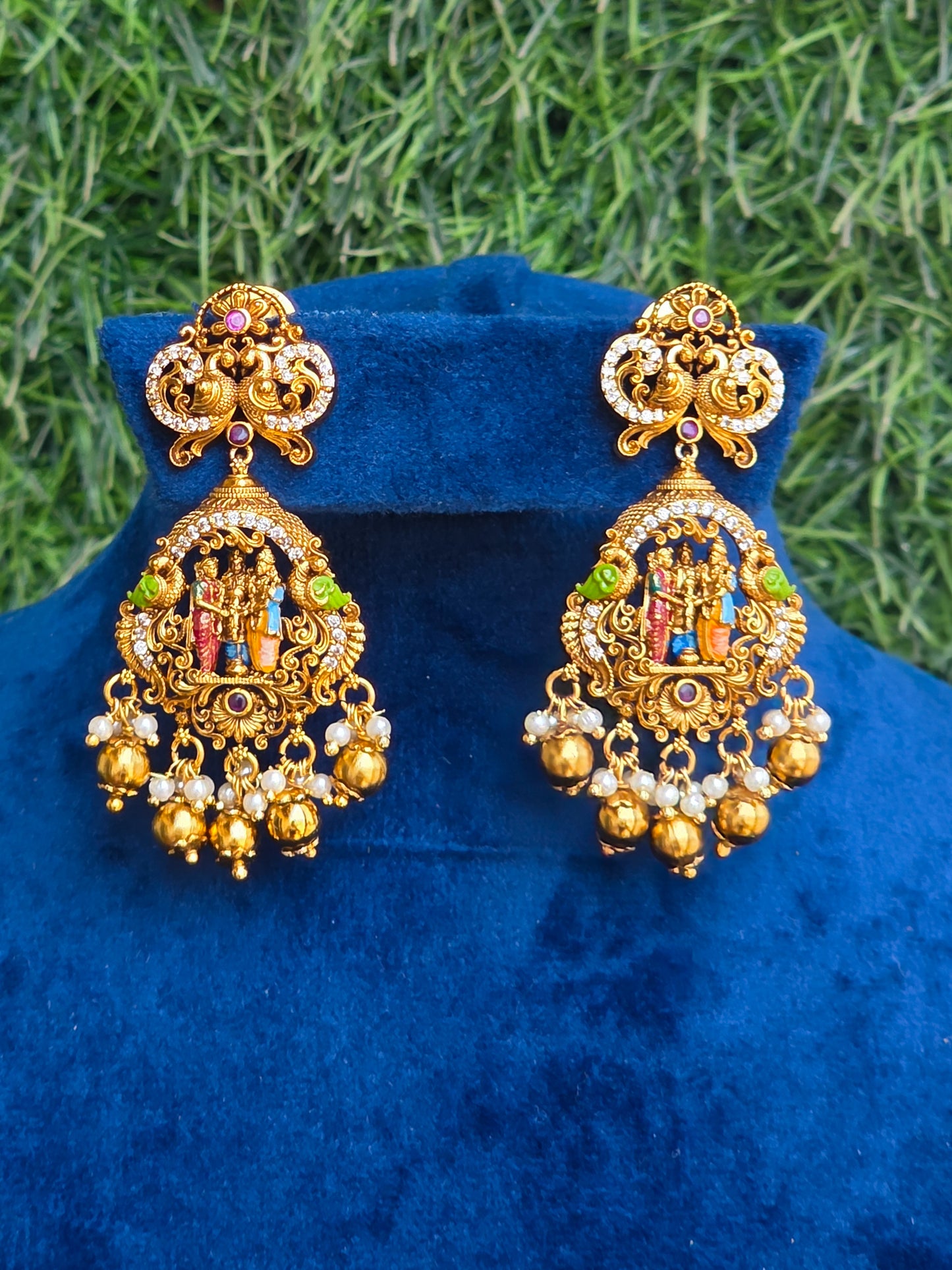 Sreedevi Kalyanam Golden choker- (Small) – By Suwarnikaa Jewels