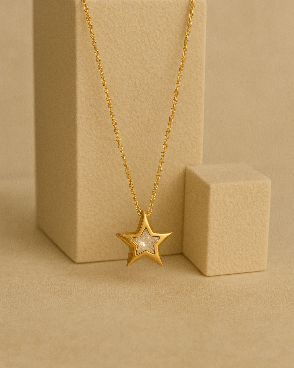Starlet white Anti-tarnish chain By Suwarnikaa Jewels