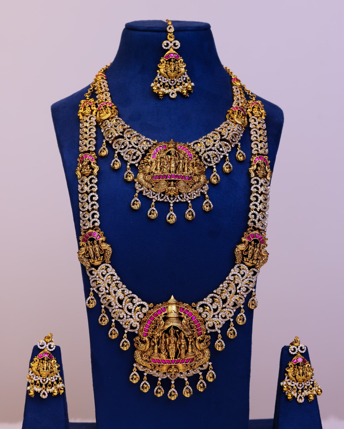 Sri Kalyana Rama Full Bridal Set - (Premium Masterpiece Edition) – By Suwarnikaa Jewels