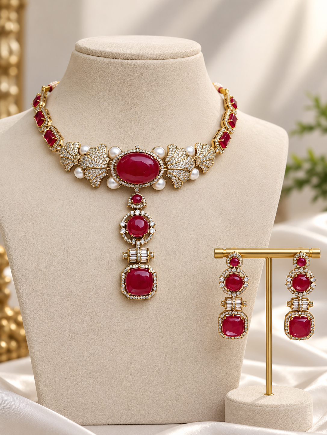 Ruby Obsession by suwarnikaa jewels