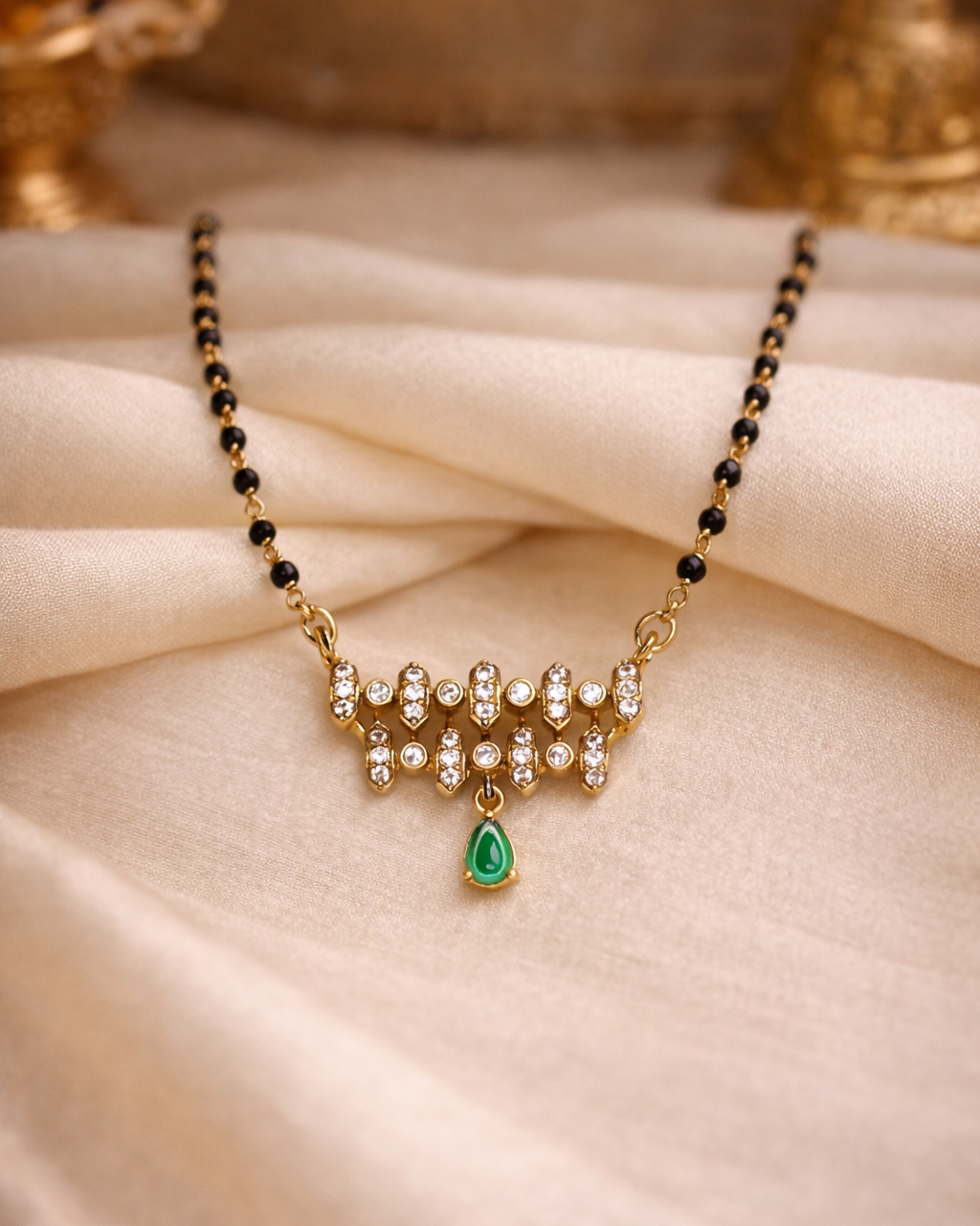 Myra Sutra – Premium Gold Polish Mangalsutra by Suwarnikaa Jewels