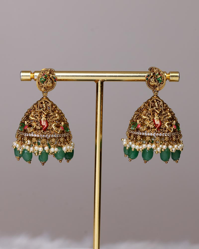 Grand Sri Krishna Leela full Bridal set limited edition By Suwarnikaa Jewels