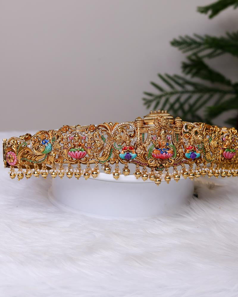 Padma Simhasanam Vaddanam – Exclusive Edition by Suwarnikaa Jewels
