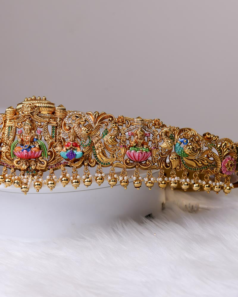 Padma Simhasanam Vaddanam – Exclusive Edition by Suwarnikaa Jewels