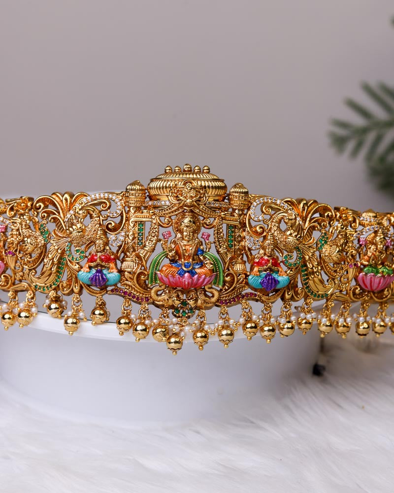 Padma Simhasanam Vaddanam – Exclusive Edition by Suwarnikaa Jewels