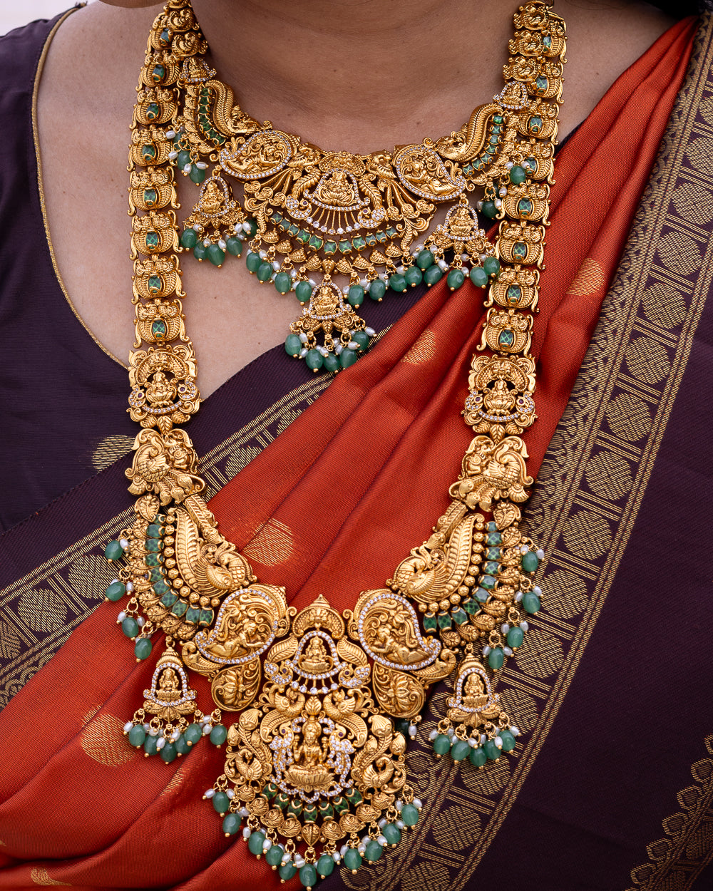 Swarna mayura bridal set - (Premium Masterpiece Edition) – By Suwarnikaa Jewels