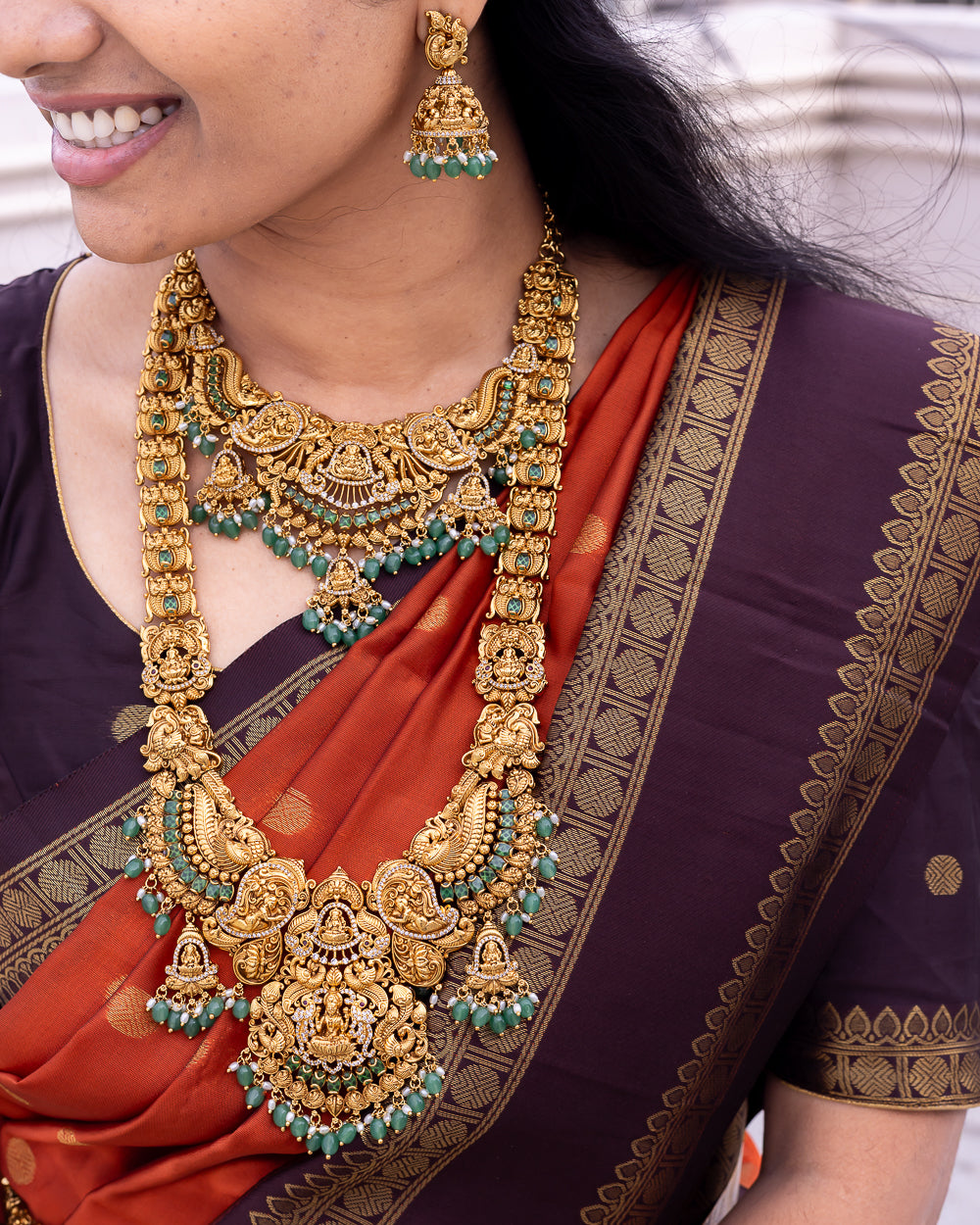 Swarna mayura bridal set - (Premium Masterpiece Edition) – By Suwarnikaa Jewels