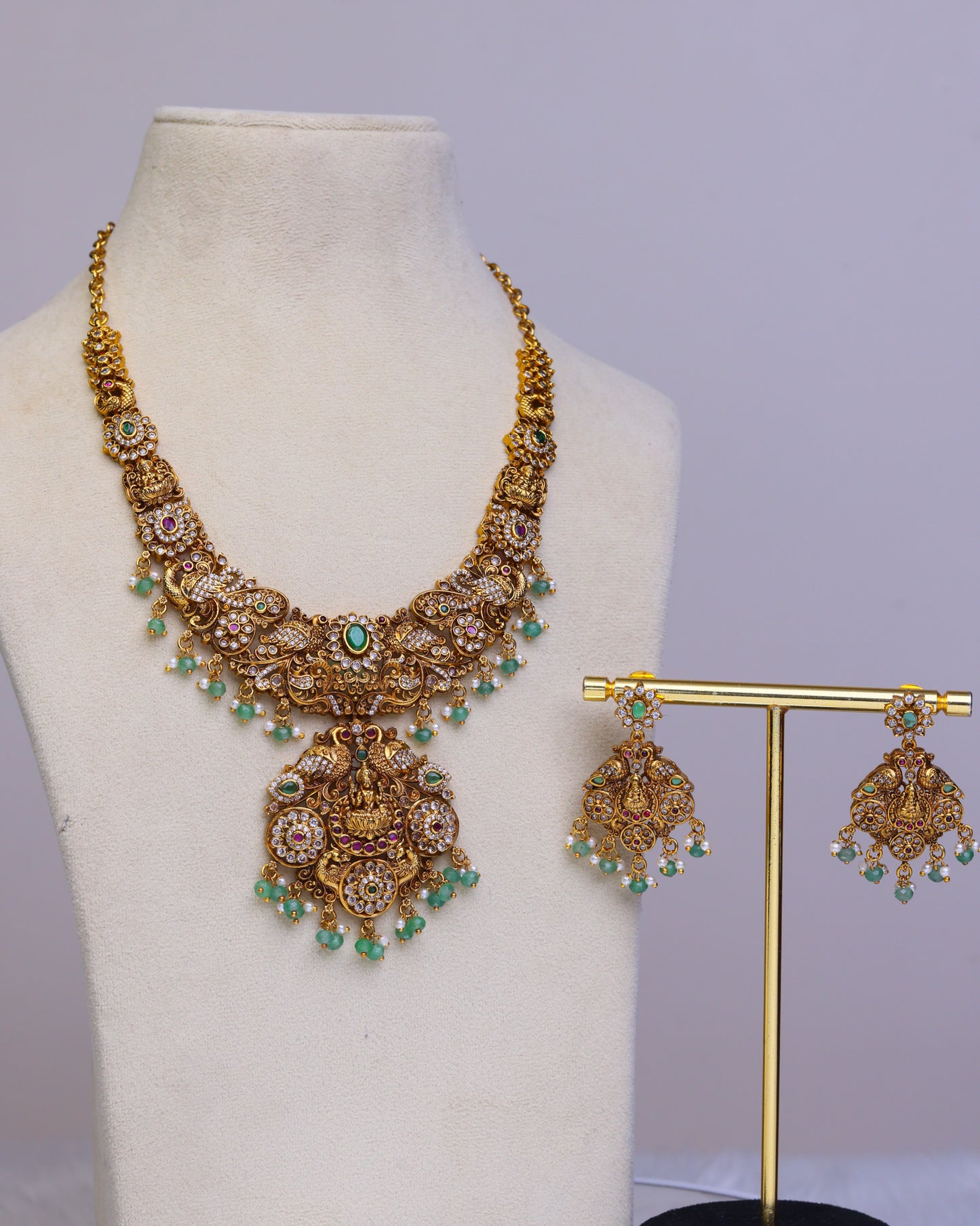 Swarna Mayura Janaki Alankaram- (Premium Masterpiece Edition) – By Suwarnikaa Jewels
