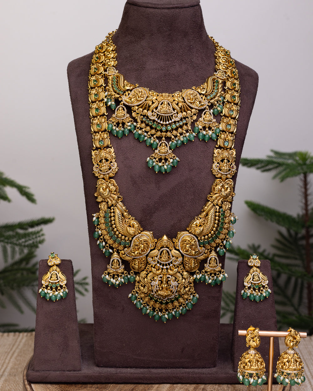 Swarna mayura bridal set - (Premium Masterpiece Edition) – By Suwarnikaa Jewels