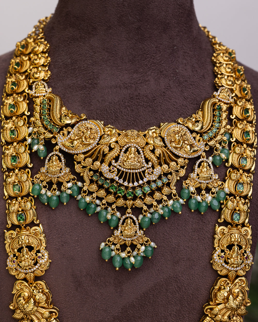 Swarna mayura bridal set - (Premium Masterpiece Edition) – By Suwarnikaa Jewels