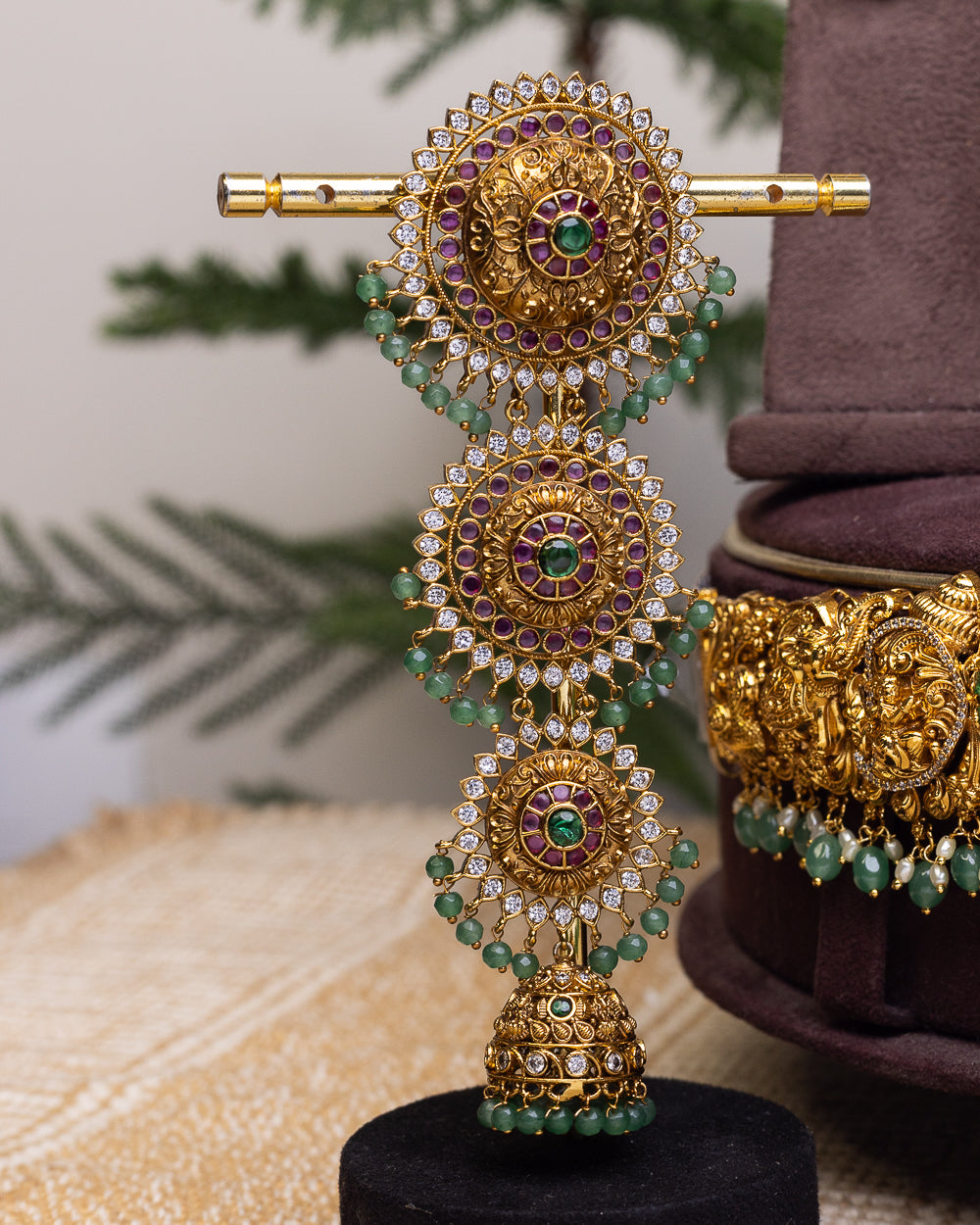 Swarna mayura bridal set - (Premium Masterpiece Edition) – By Suwarnikaa Jewels