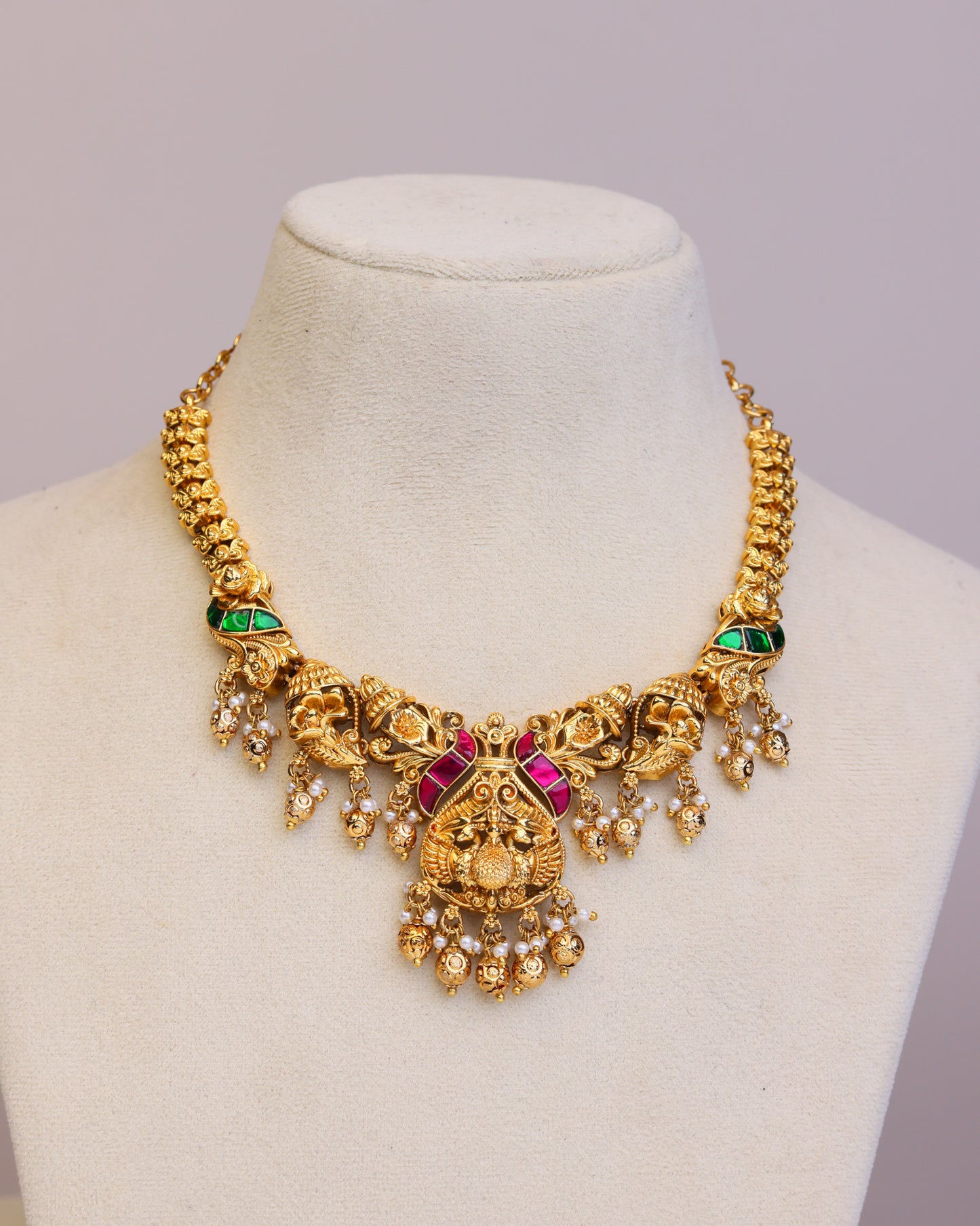 Peacock Prism Jadav Set – By Suwarnikaa Jewels