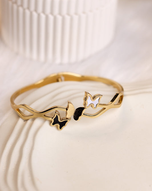 Flutter Luxe  Bracelet (Anti Tarnish & Gold Polish)
