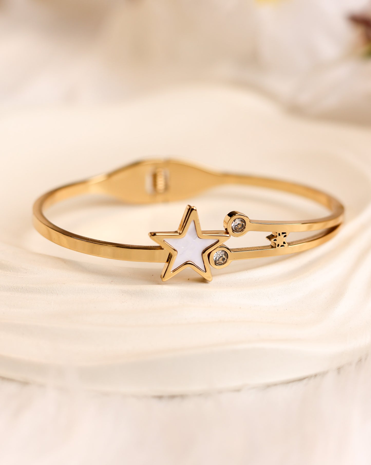 Celeste Star Glow Bracelet | Free Size | Premium Quality (Anti Tarnish & Gold Polish)