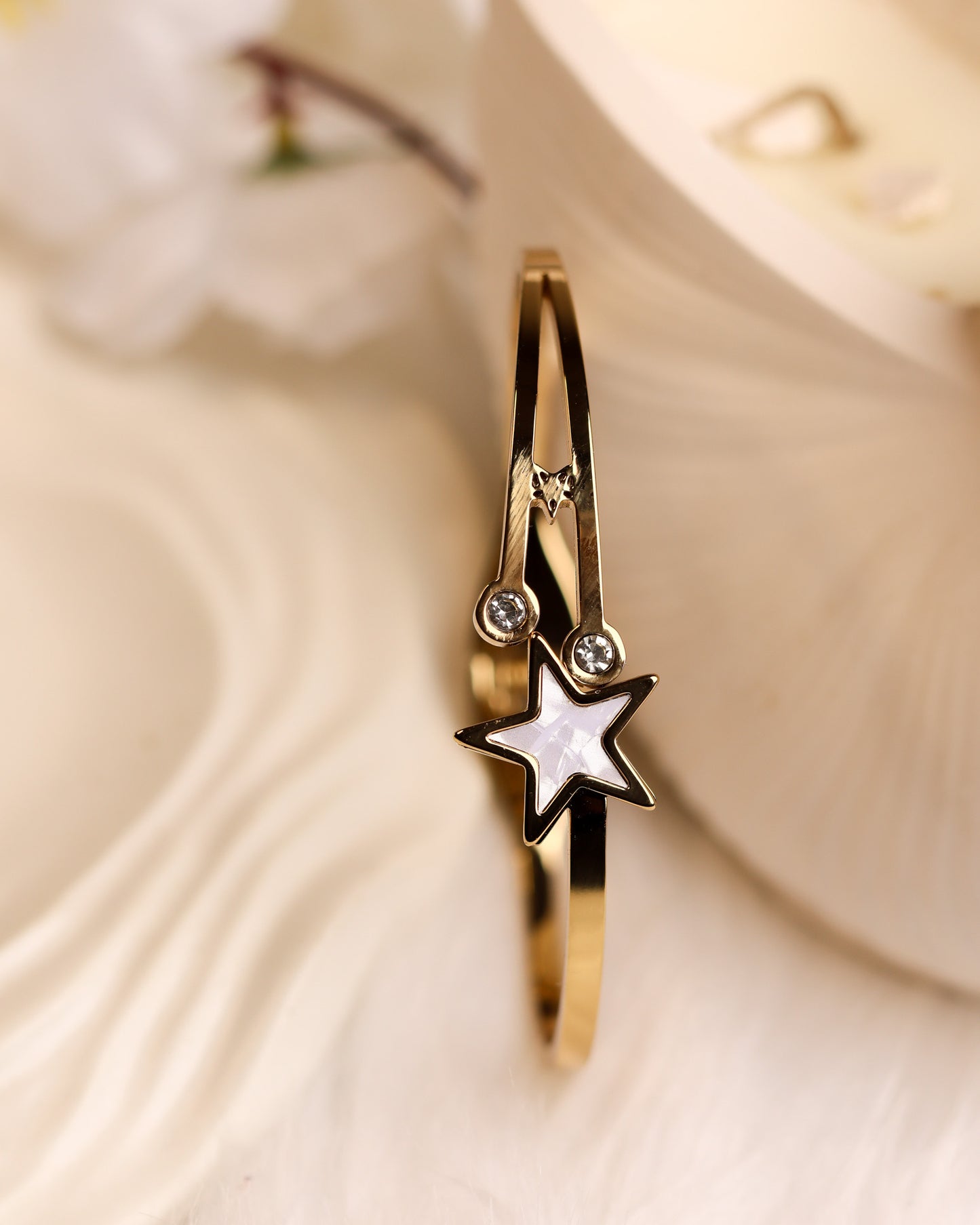 Celeste Star Glow Bracelet | Free Size | Premium Quality (Anti Tarnish & Gold Polish)