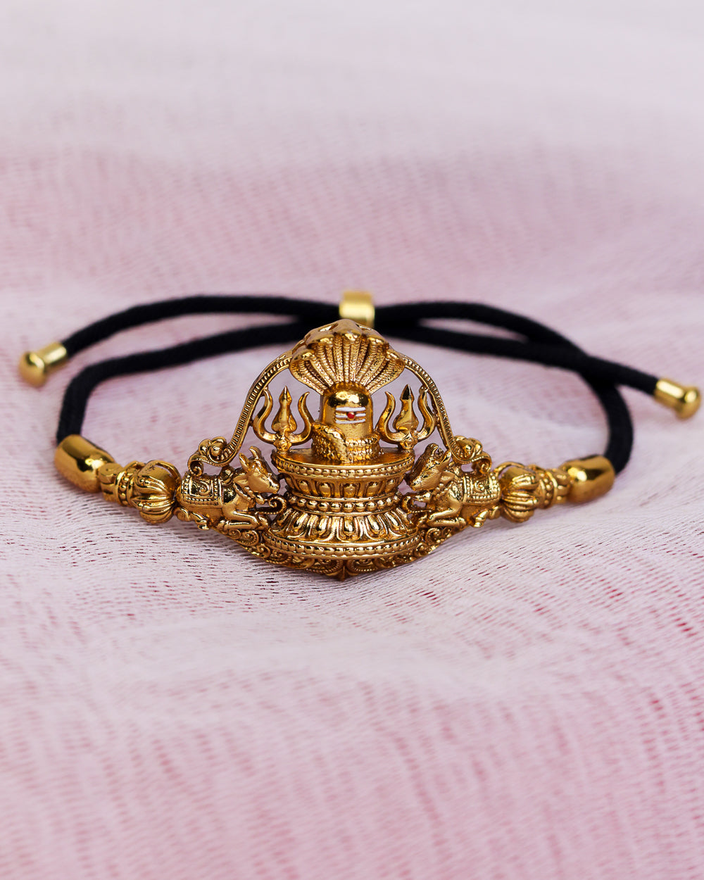 Kailasa Shiva Bracelet 🔱✨ Bracelet by suwarnikaa Jewels