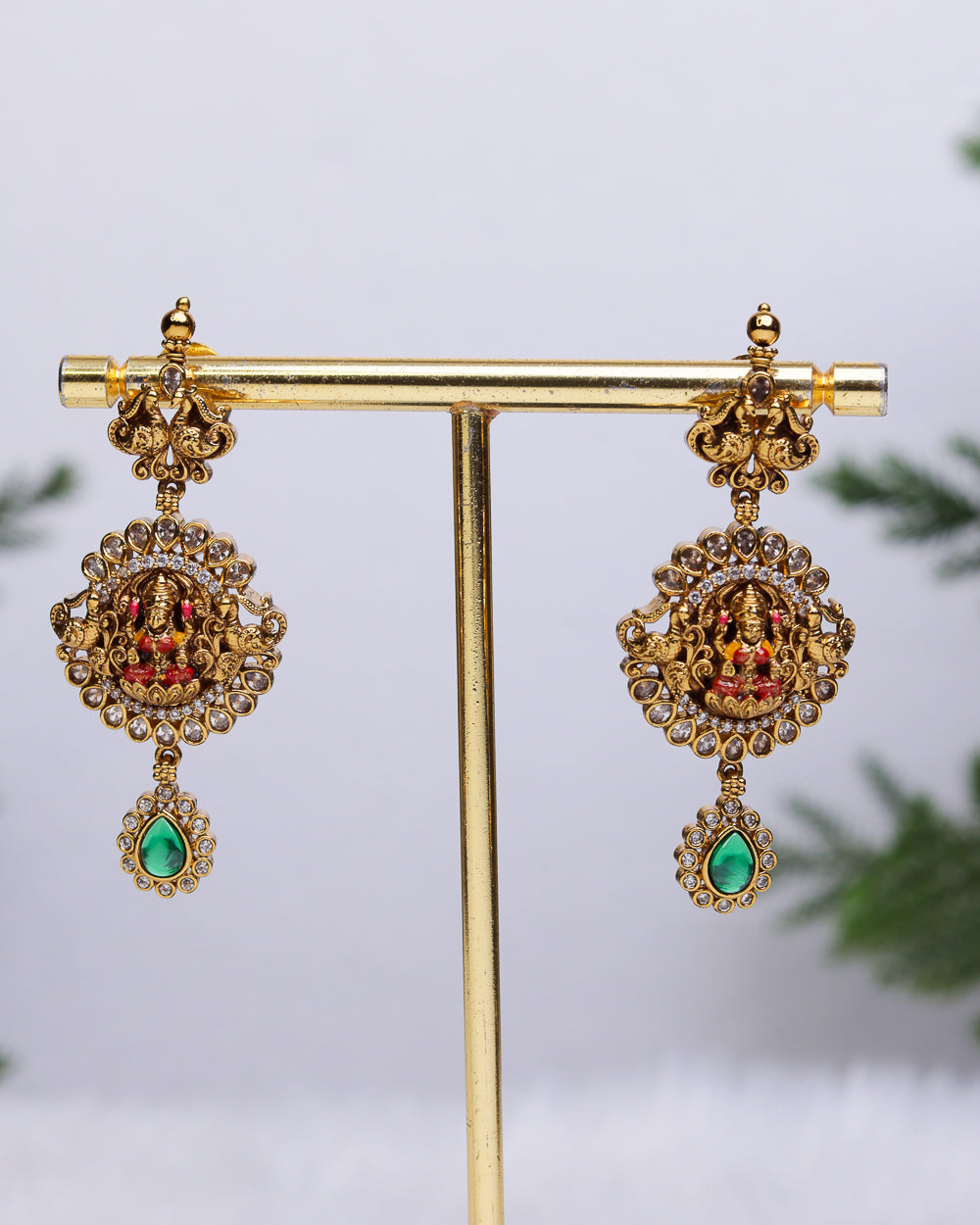 Lakshmi Pushpa Meenakari choker  - (Premium Masterpiece Edition) – By Suwarnikaa Jewels