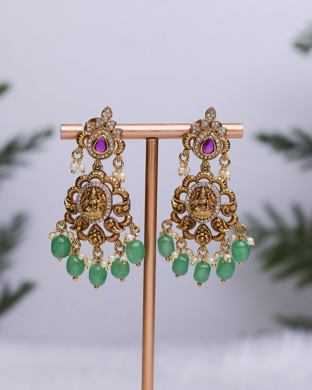 Lakshmi Soubhagya Choker- (Temple edition ) – By Suwarnikaa Jewels