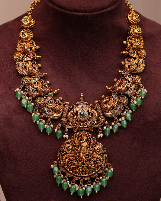 Sri Murali Manohara Haaram- (Premium Masterpiece Edition) – By Suwarnikaa Jewels