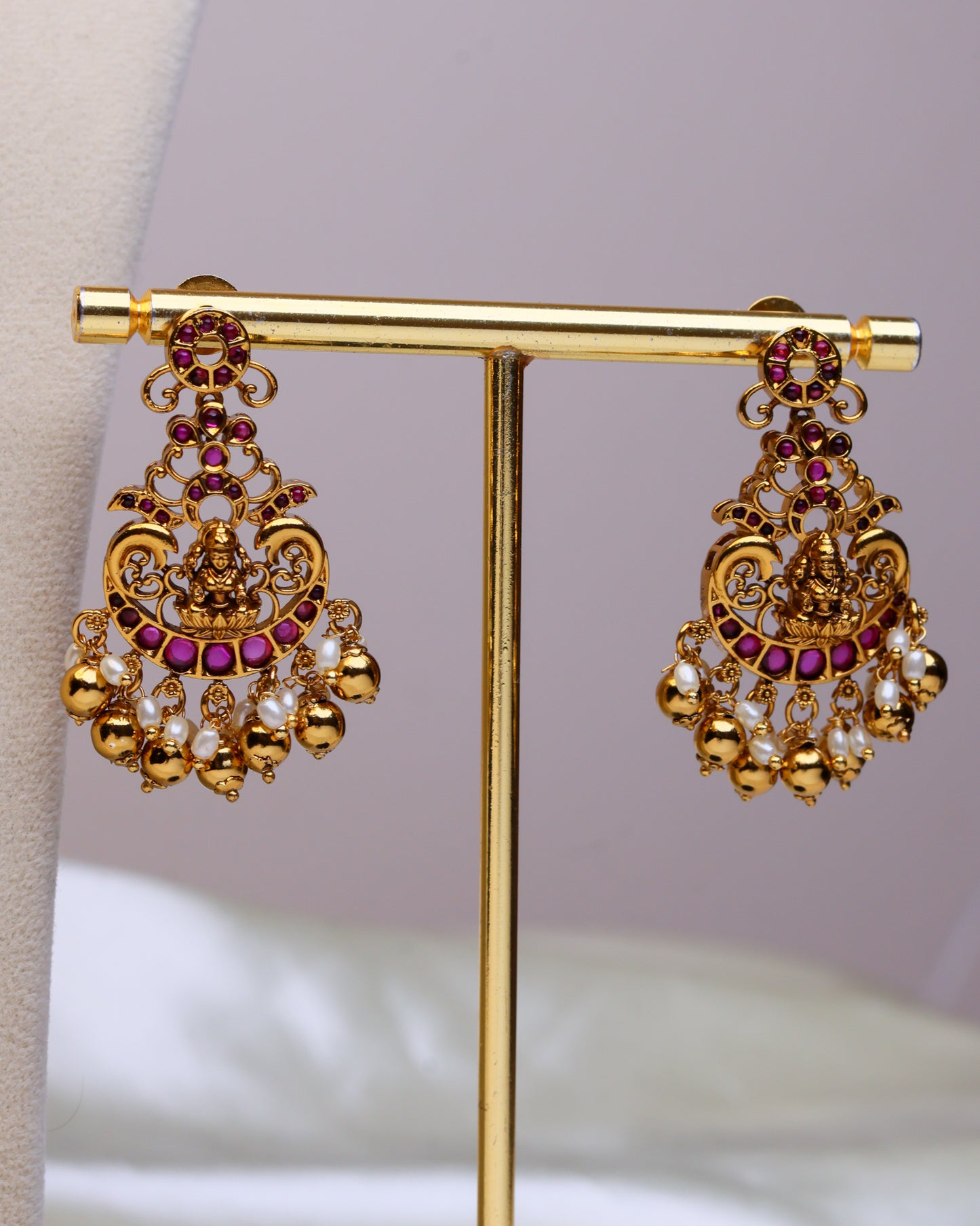 Suwarnikaa Maharani Padma Gaja short Haram- (Premium Masterpiece Edition) – By Suwarnikaa Jewels