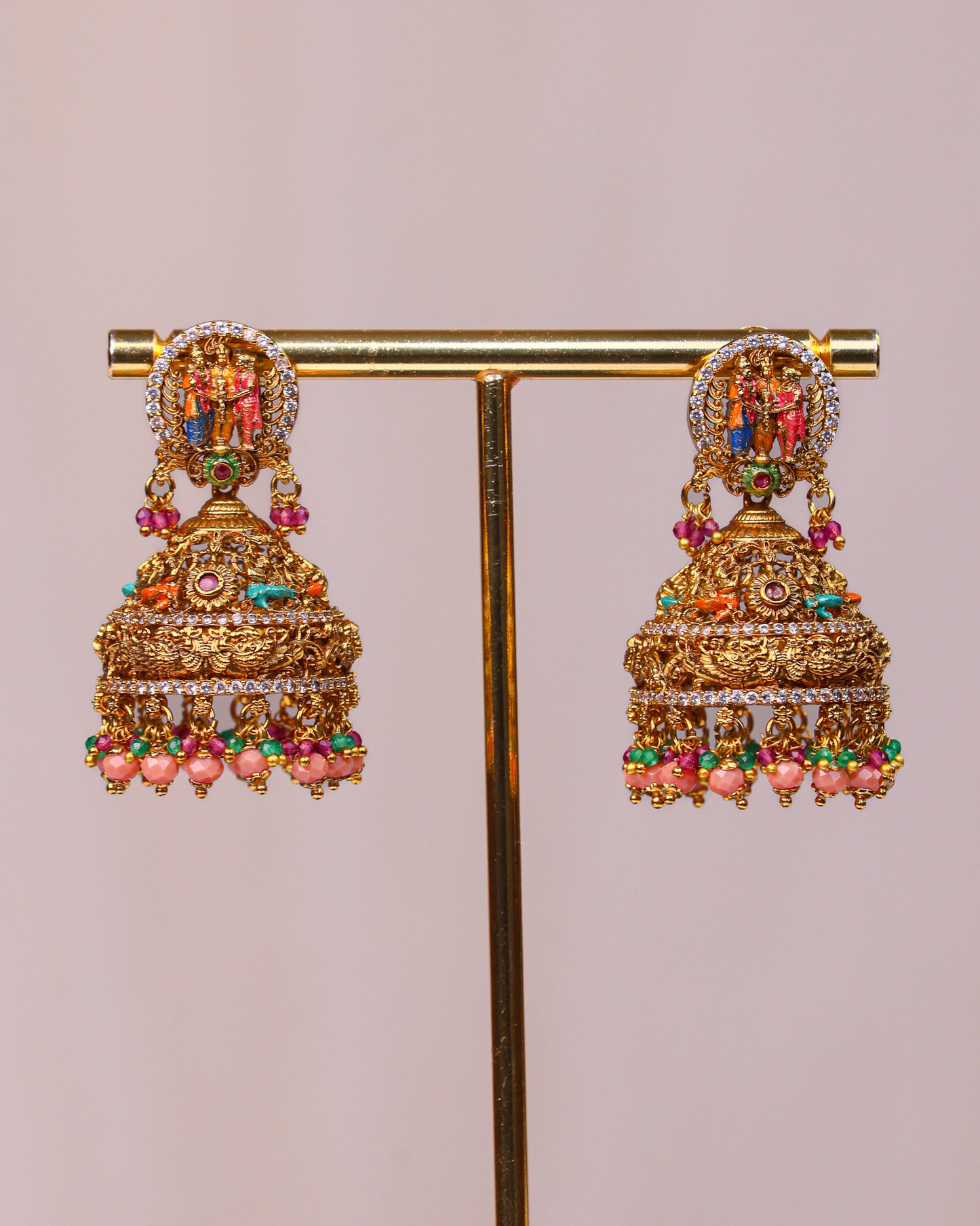 Sreedevi Kalyanam Meenakari choker Set- (Premium Masterpiece Edition) – By Suwarnikaa Jewels