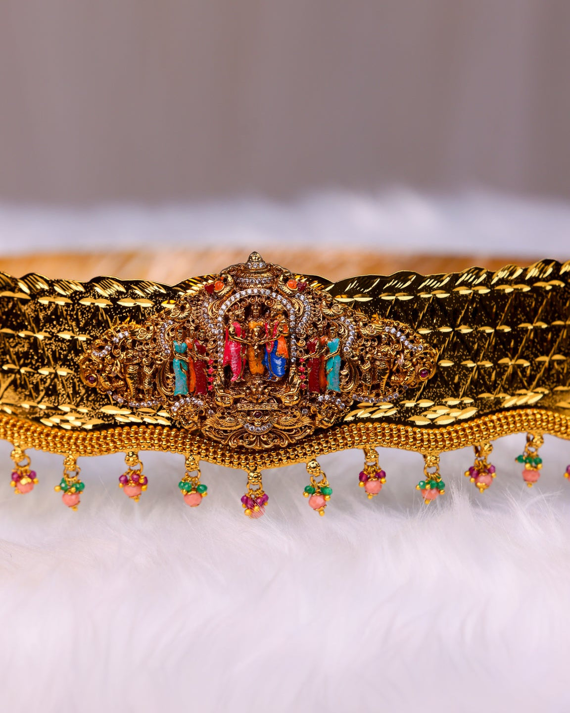 Sreedevi Kalyanam Meenakari Full Bridal Set- (Premium Masterpiece Edition) – By Suwarnikaa Jewels