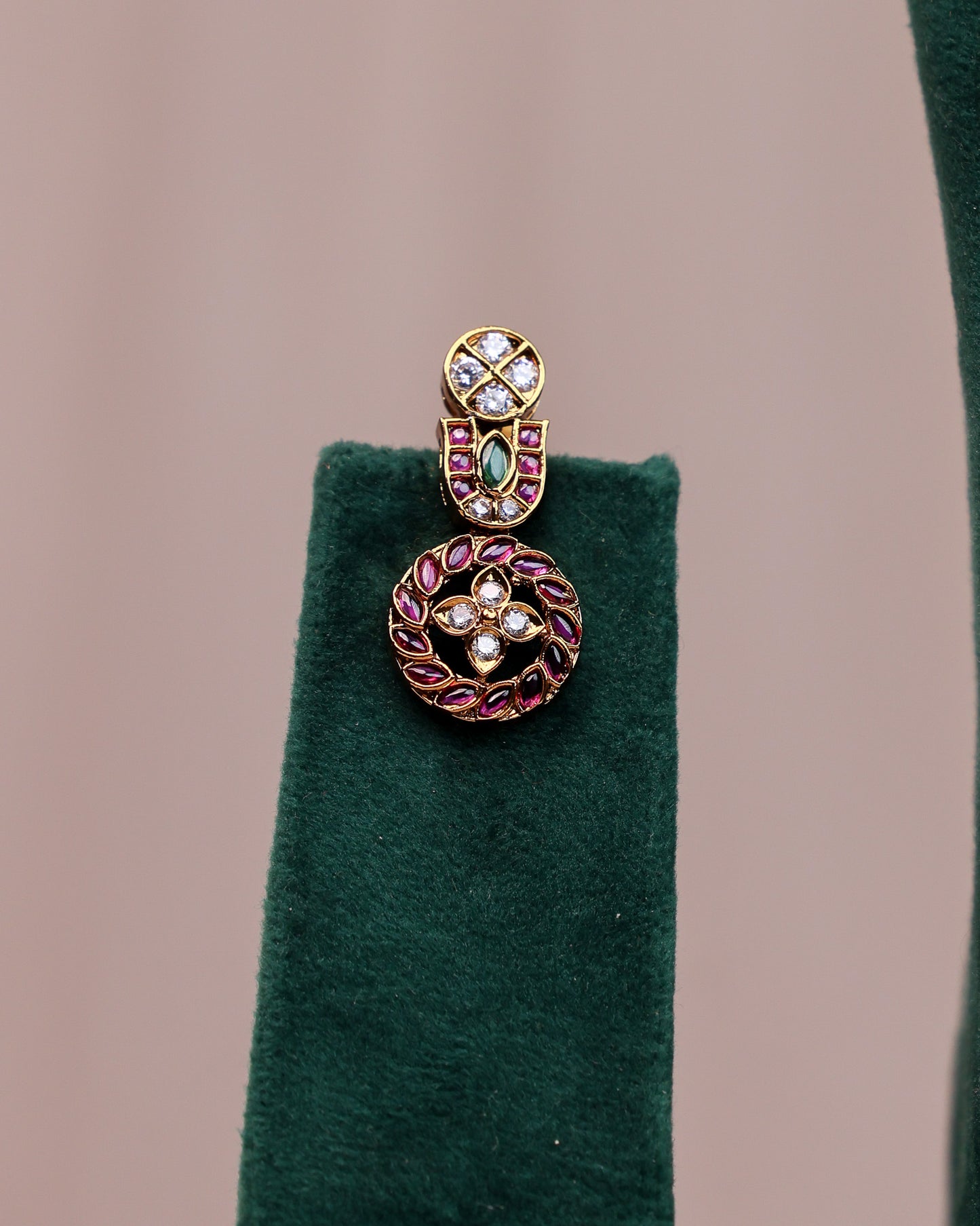 Ratna Pallavi Haaram- (Premium Masterpiece Edition) – By Suwarnikaa Jewels