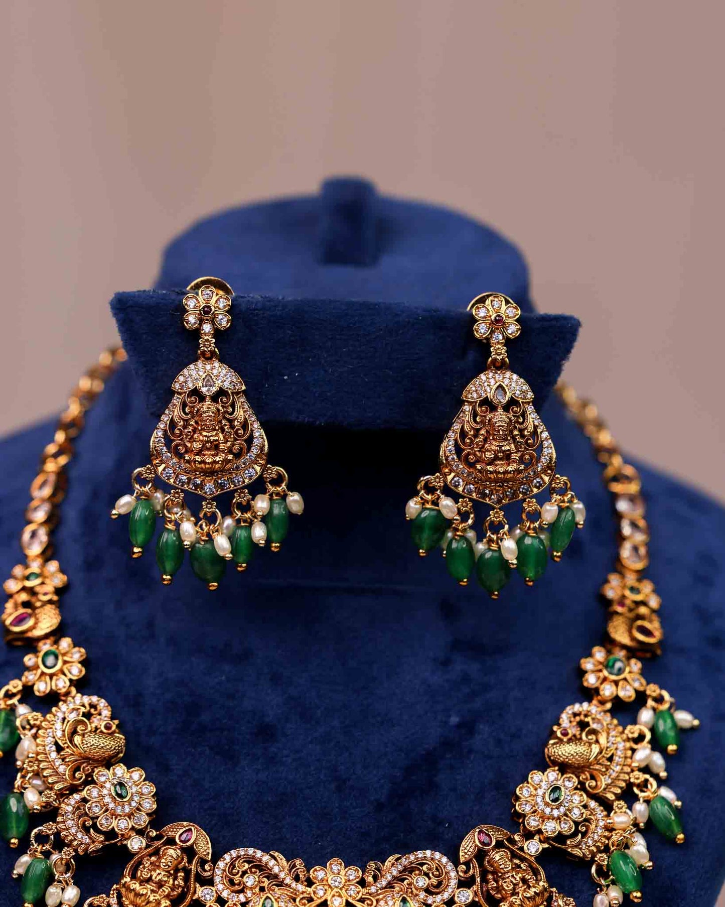 Sri Padma Mangala Mahalakshmi set- (Premium Masterpiece Edition) – By Suwarnikaa Jewels