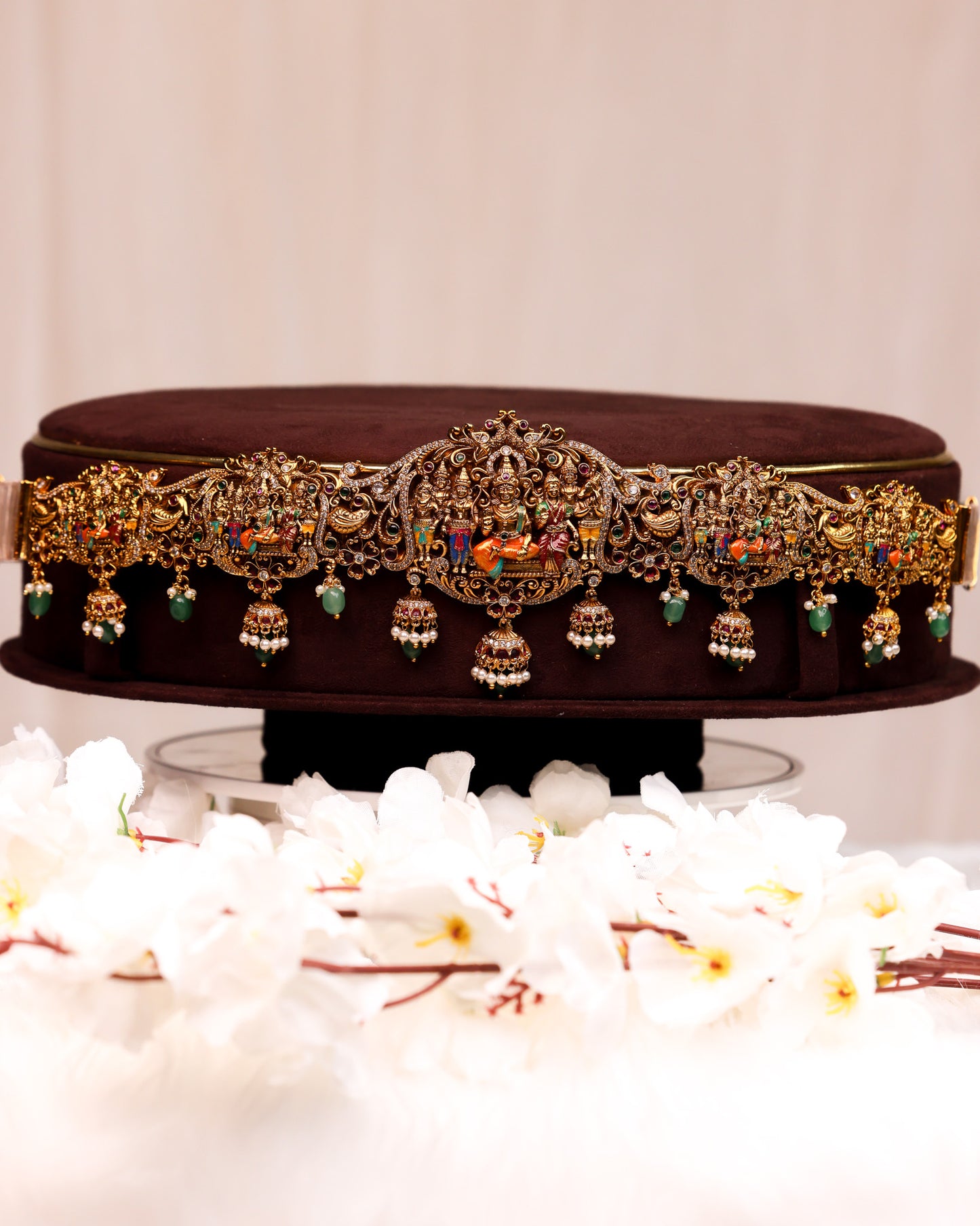 Sri Raghunandana Rajya Abhisheka Vaddanam - (Premium Masterpiece Edition) – By Suwarnikaa Jewels