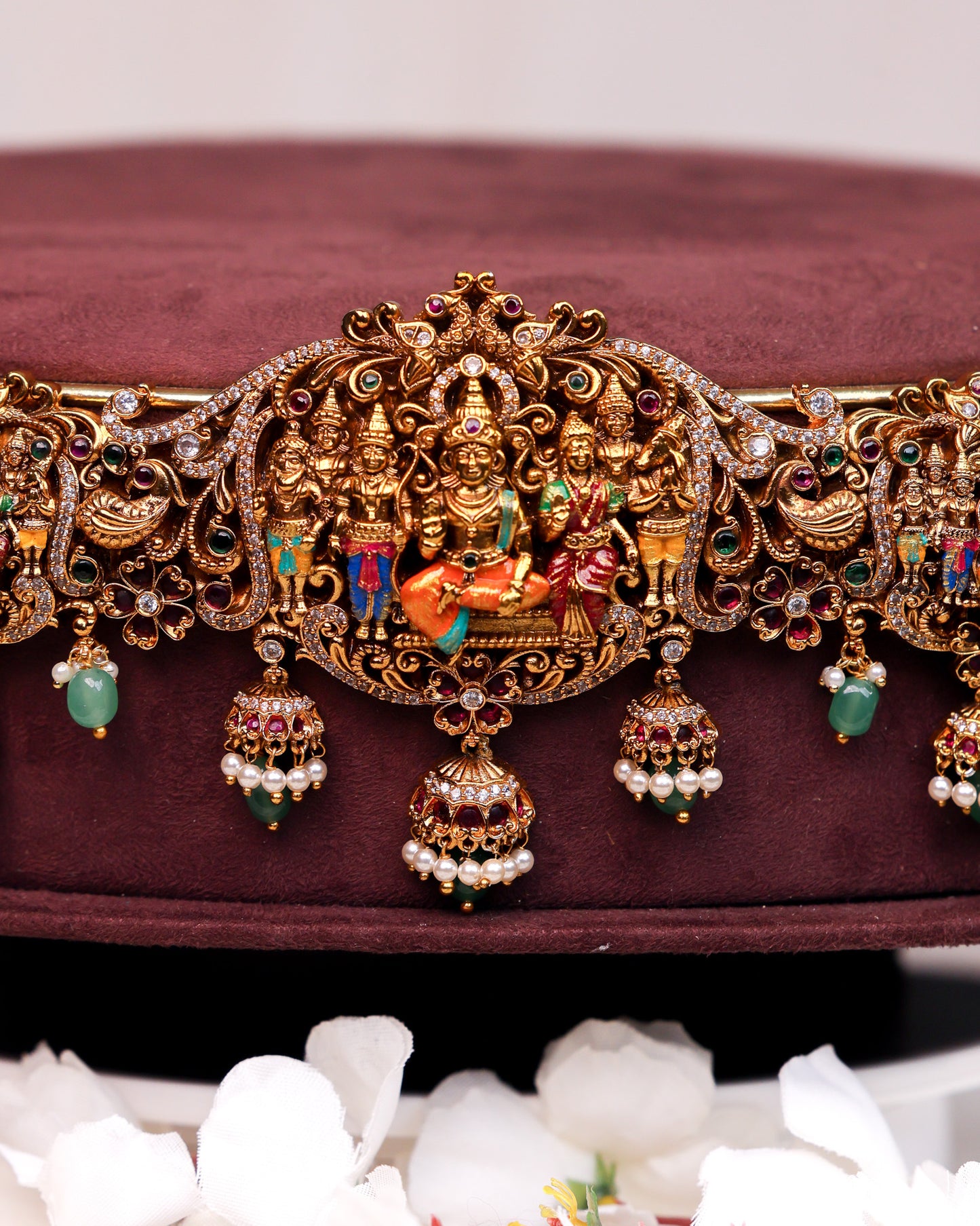 Sri Raghunandana Rajya Abhisheka Vaddanam - (Premium Masterpiece Edition) – By Suwarnikaa Jewels