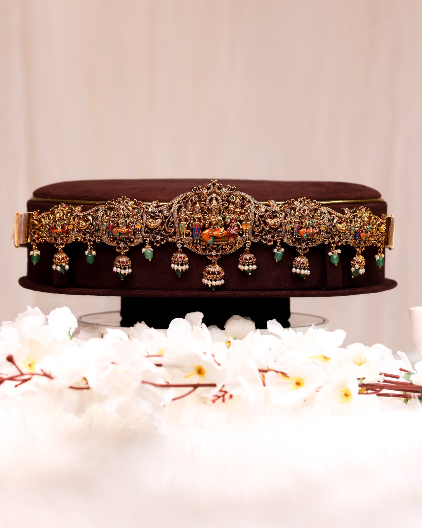 Sri Raghunandana Rajya Abhisheka Vaddanam - (Premium Masterpiece Edition) – By Suwarnikaa Jewels