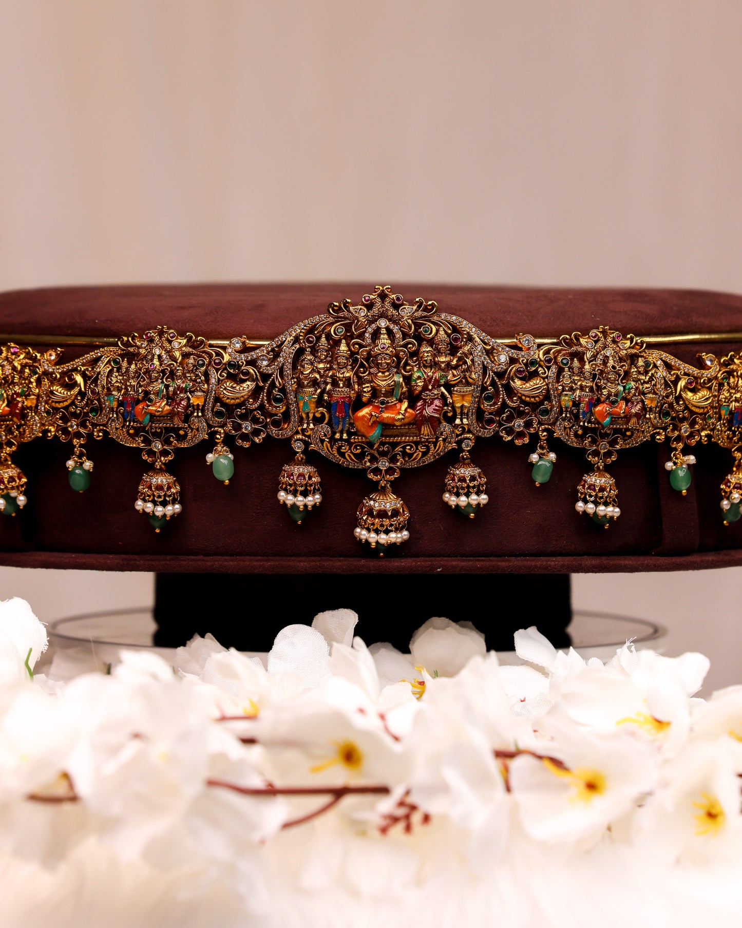 Sri Raghunandana Rajya Abhisheka Vaddanam - (Premium Masterpiece Edition) – By Suwarnikaa Jewels