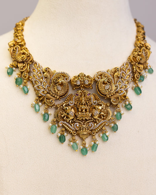 Ananthalakshmi Royale temple set  – By Suwarnikaa Jewels