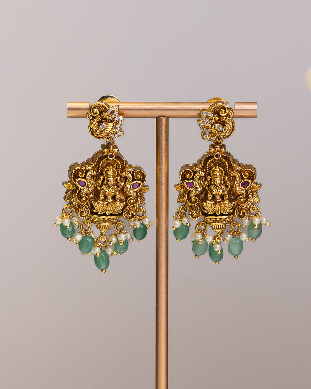 Ananthalakshmi Royale temple set  – By Suwarnikaa Jewels
