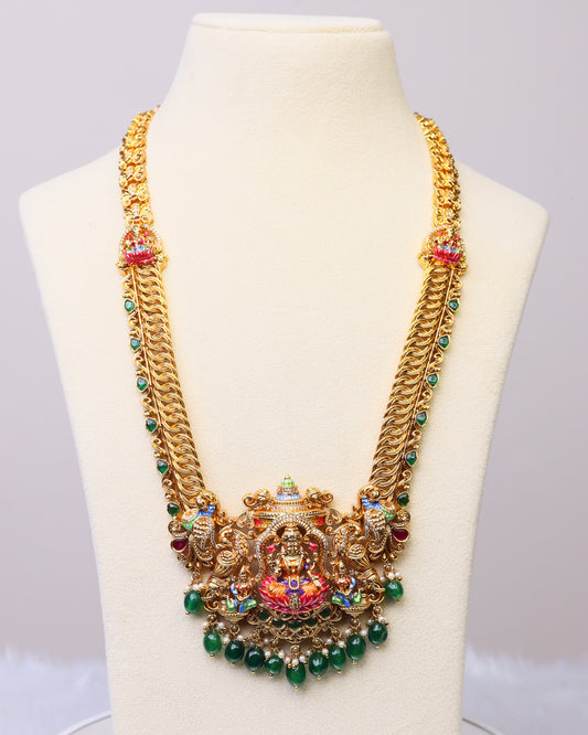 Padmavarna Vaibhav Haram - (Premium Masterpiece Edition) – By Suwarnikaa Jewels