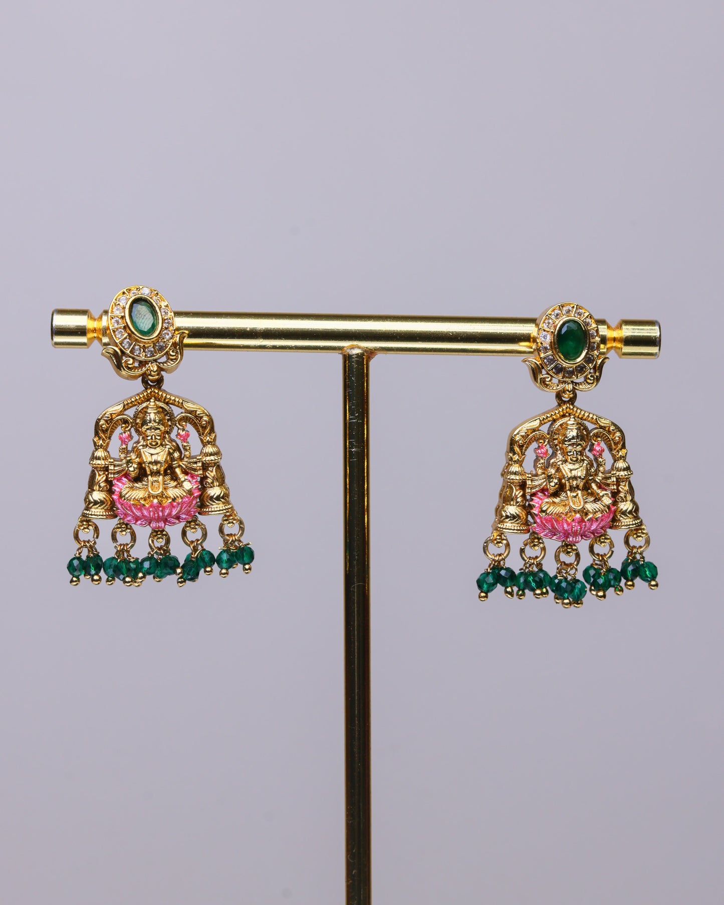 Trivarna Vaibhavi Lakshmi Set- (Premium Masterpiece Edition) – By Suwarnikaa Jewels