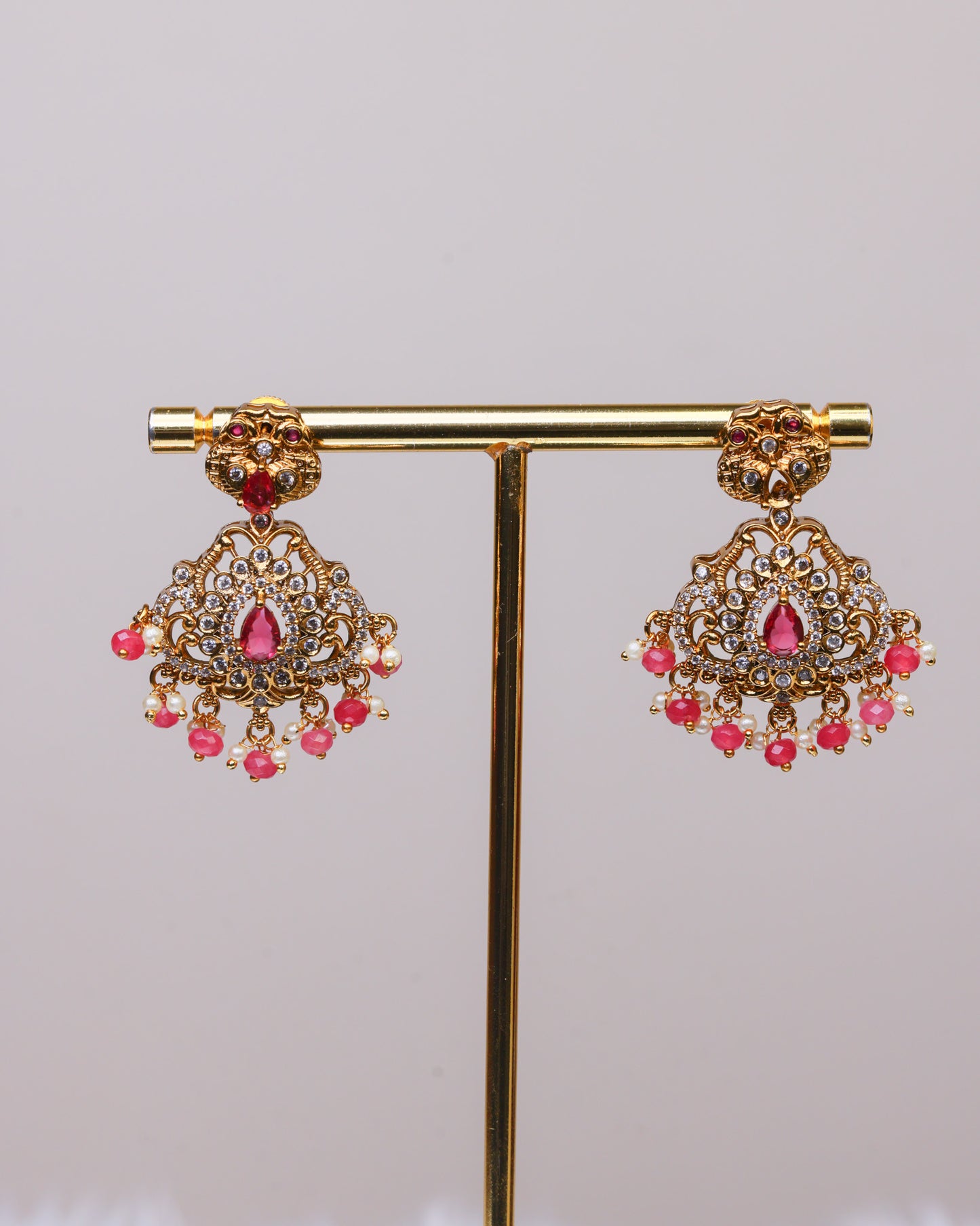 Ruby Royale Heritage Haram - (Premium Masterpiece Edition) – By Suwarnikaa Jewels